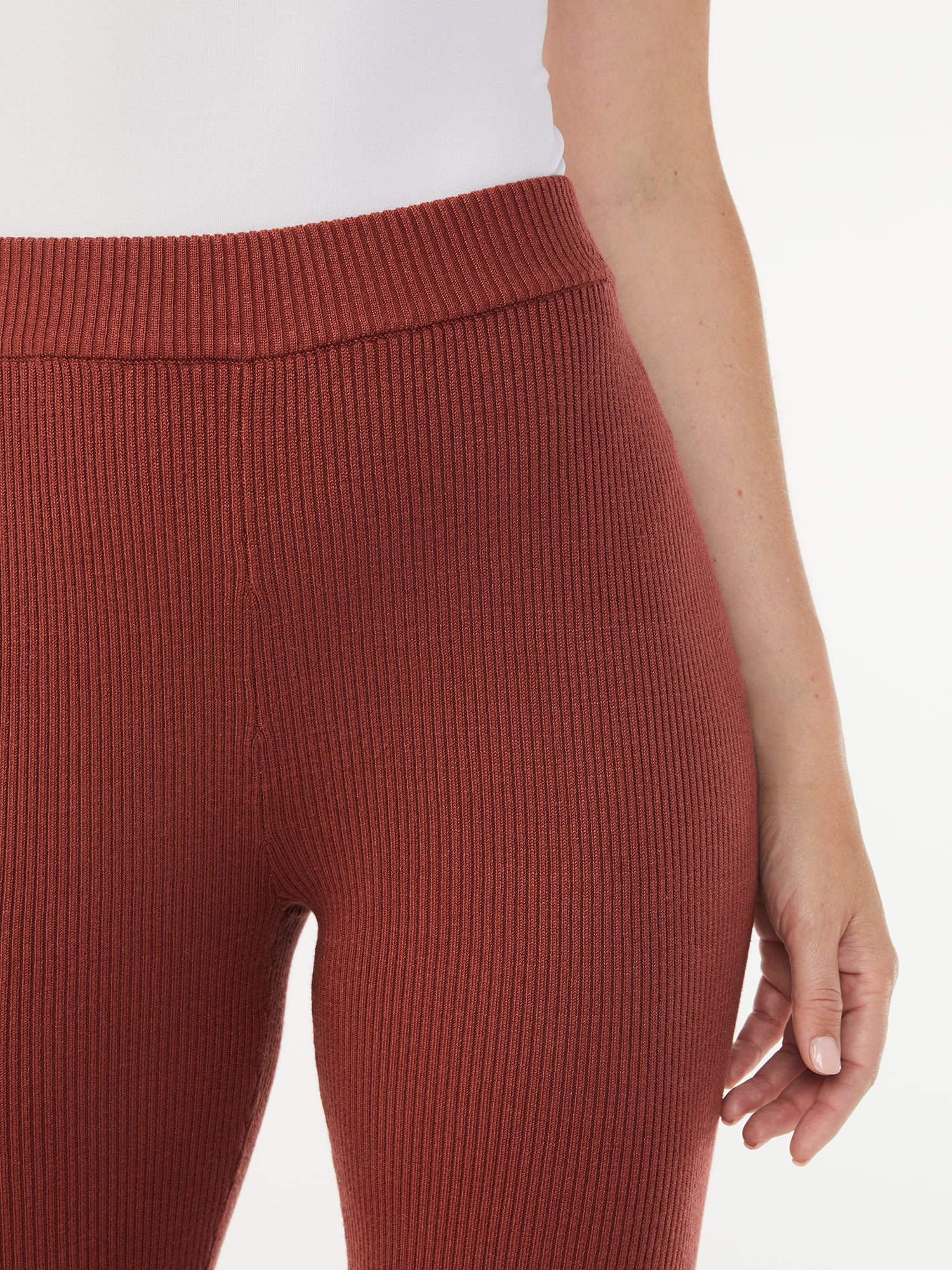 Sofia Jeans by Sofia Vergara Women's Rib Knit Pants