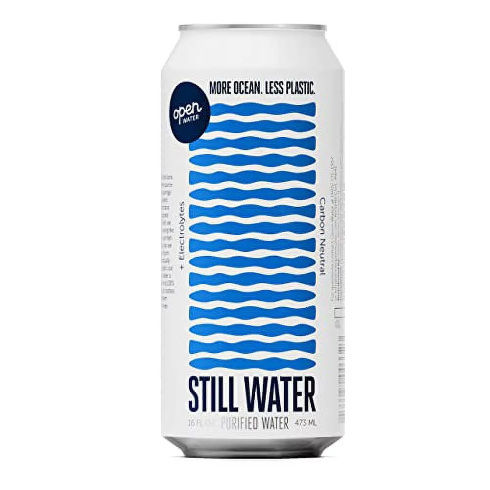 Open Water | Still 16oz Tallgirl Cans (12 pack) | BPA-free and Eco-friendly (16oz - 12 pack)