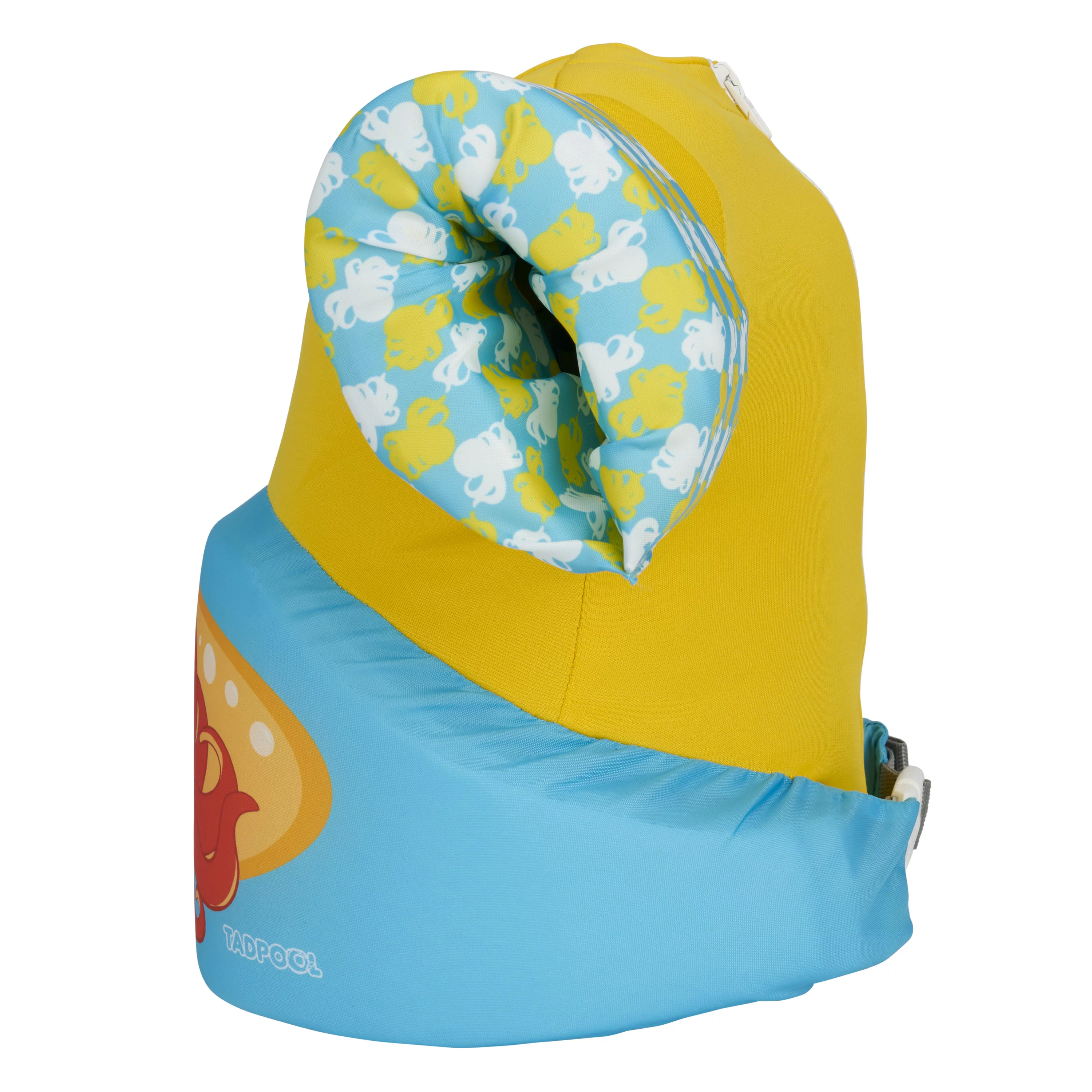 X2O Tadpool Yellow Octopus Life Jacket 30-50 lbs., UPF 50+