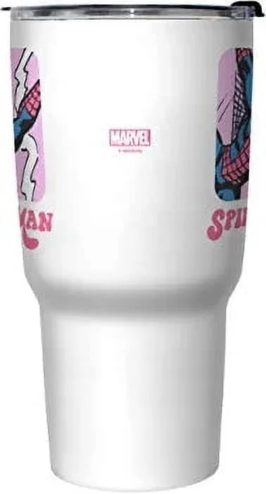 Drinkware Marvel Spidey Comic 27oz Stainless Steel Bottle