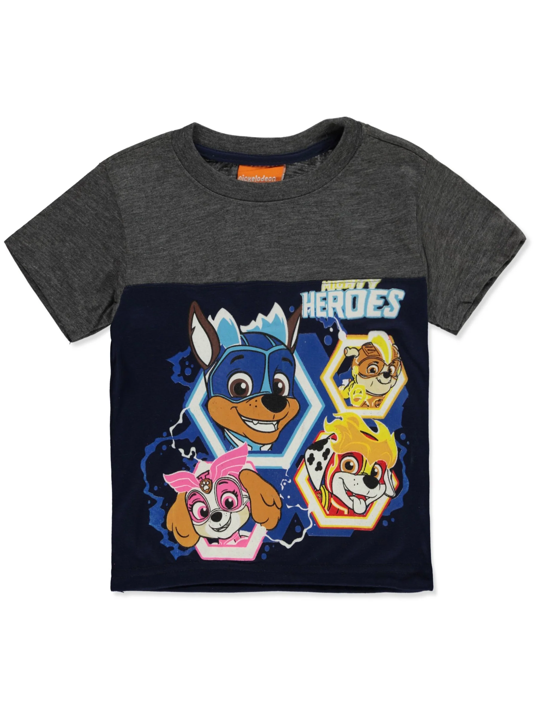 Paw Patrol Boys' 2-Piece Joggers Set Outfit - charcoal gray, 4t (Toddler)