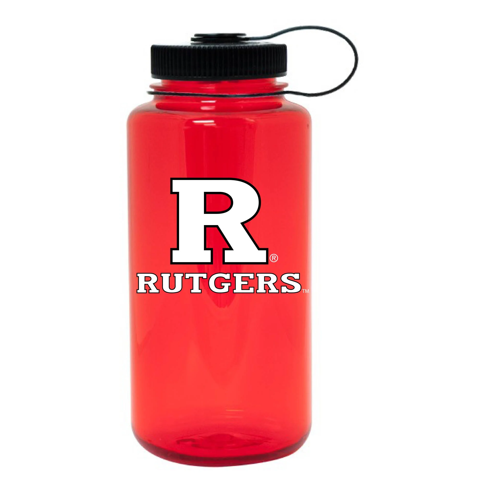 Red Rutgers Scarlet Knights 32oz. Nalgene Sustainable Wide Mouth Water Bottle
