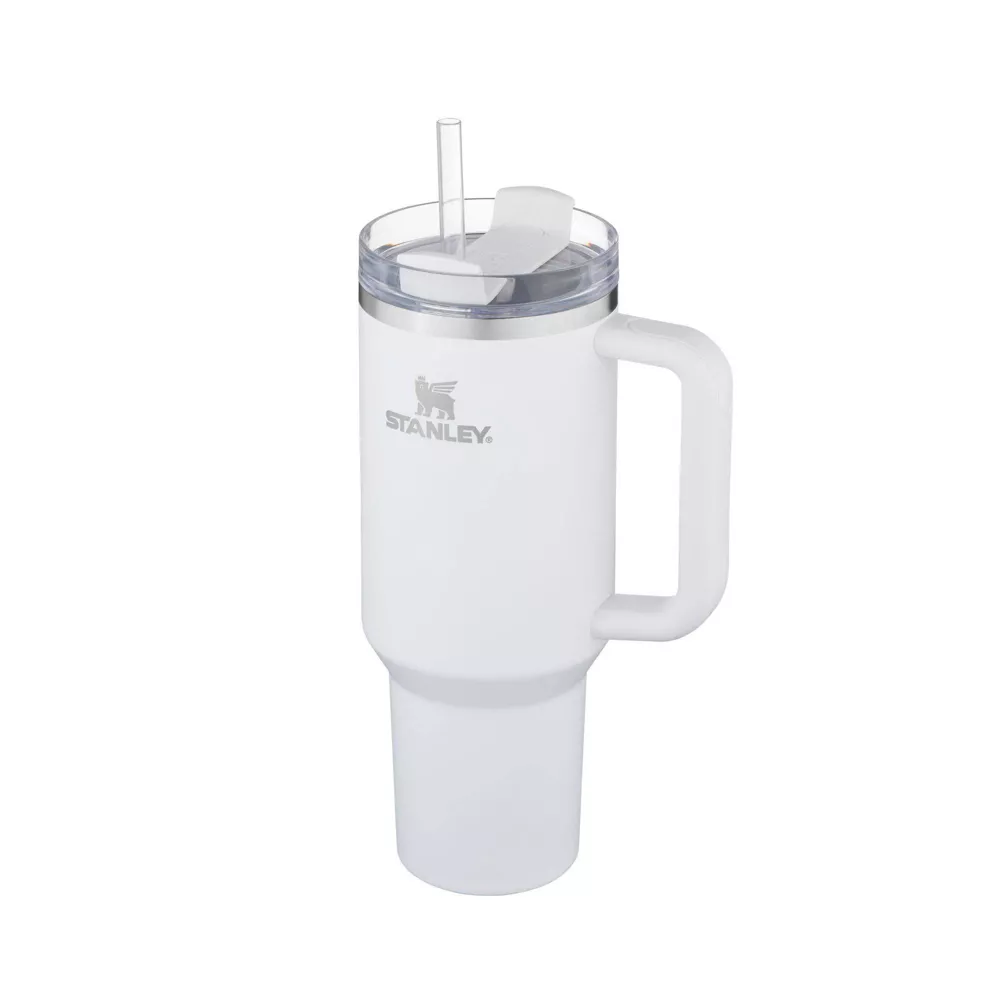 Stanley Adventure Quencher H2.0 Flowstate 40oz Stainless Steel Tumbler-Brilliant White