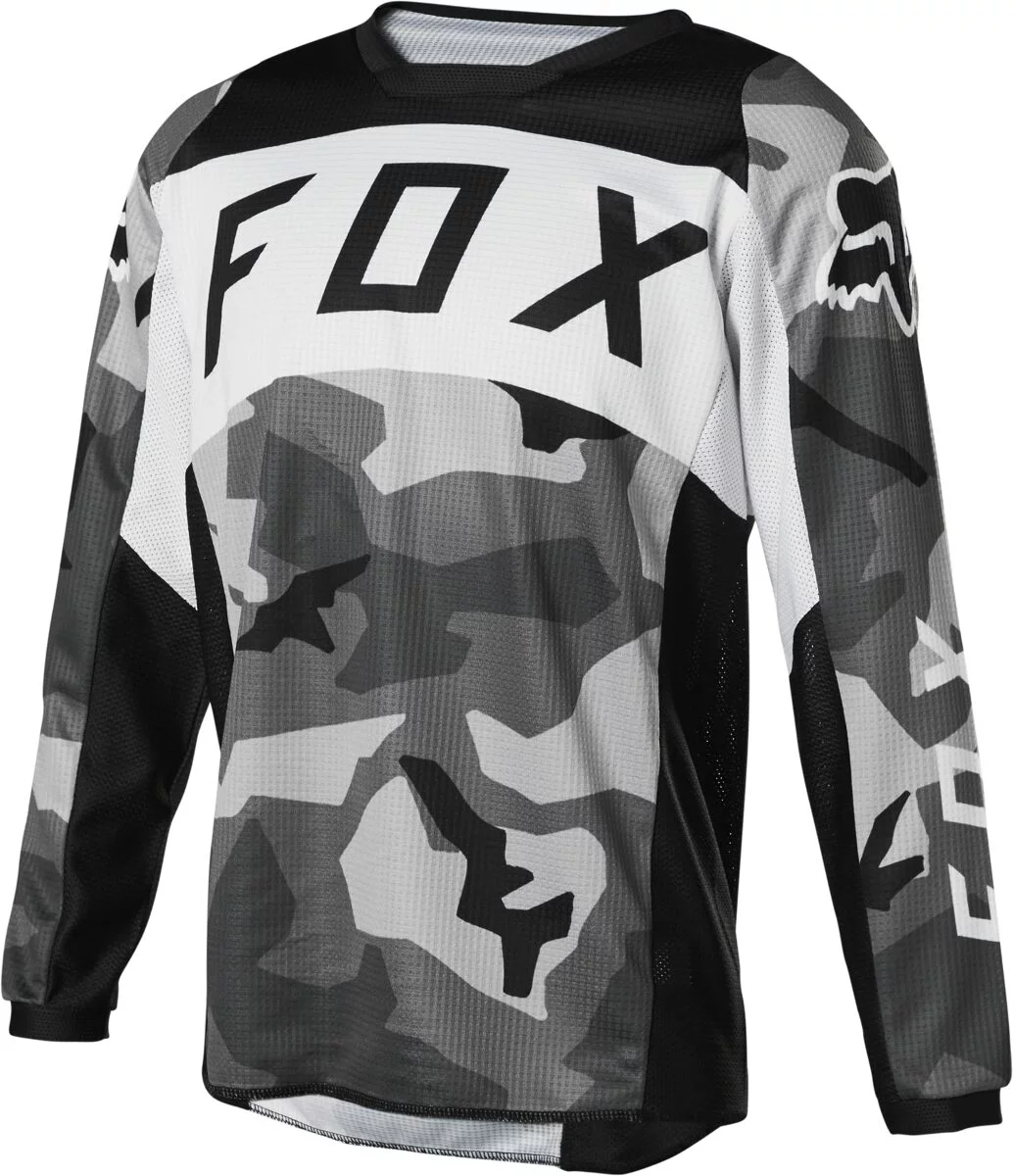 Fox Racing Youth 180 Bnkr Dirt Bike MX SXS ATV Off-Road Jersey- Youth X-Large