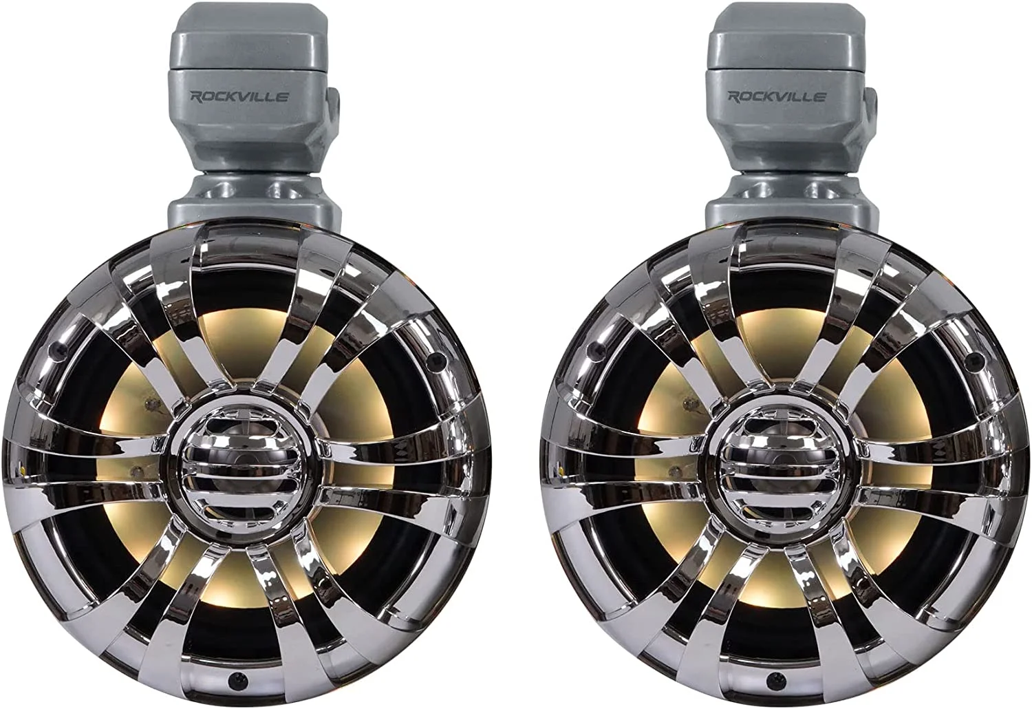 2) Rockville WB50KLS SILVER 5.25