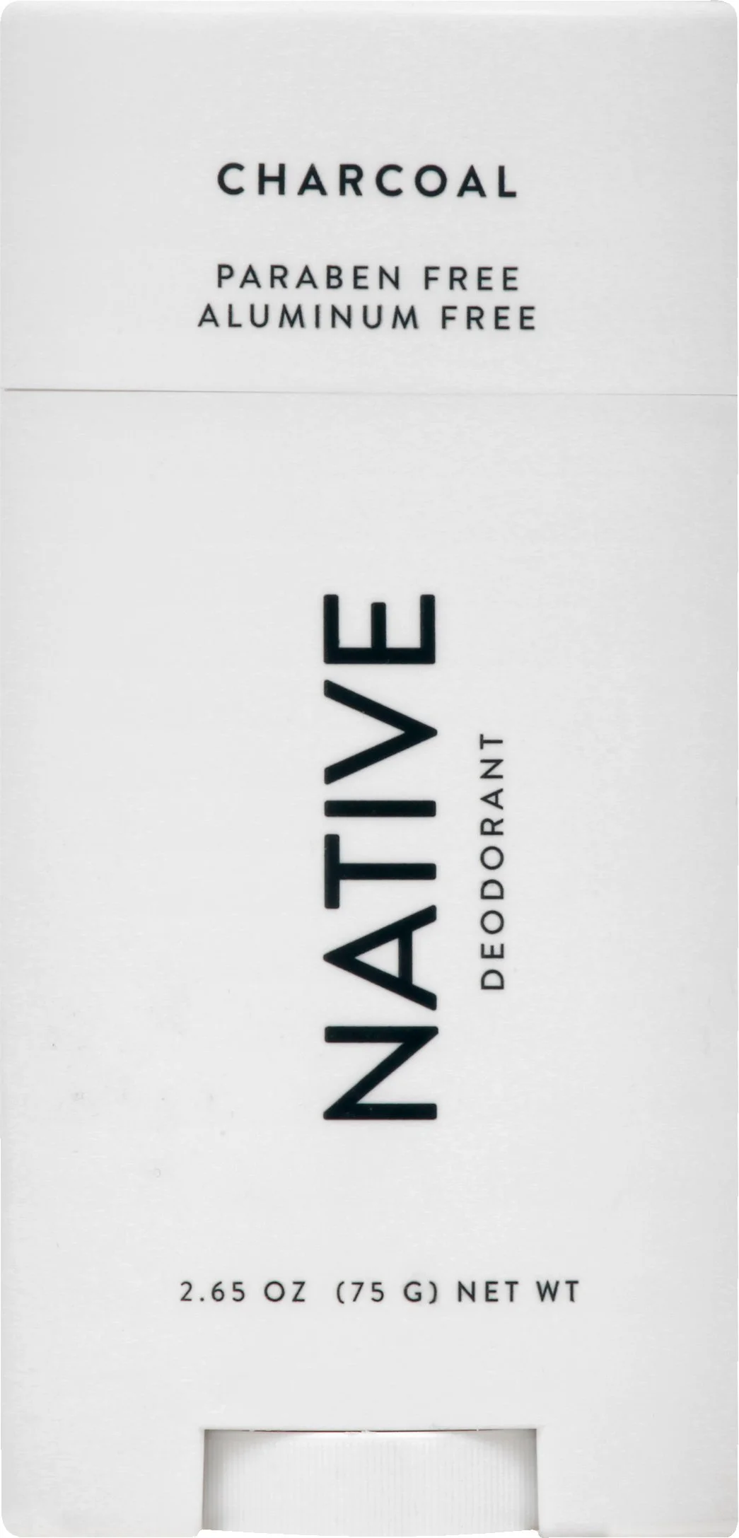Native Deodorant Charcoal 2.65 Ounce
