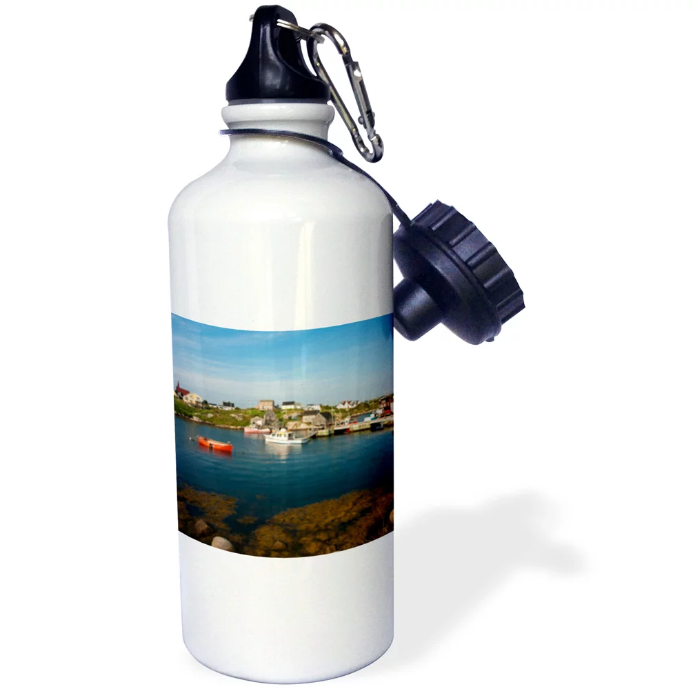 Peggys Cove Fishing Village, Nova Scotia, Canada-CN07 MDE0062 - Michael DeFreitas 21 oz Sports Water Bottle wb-72063-1