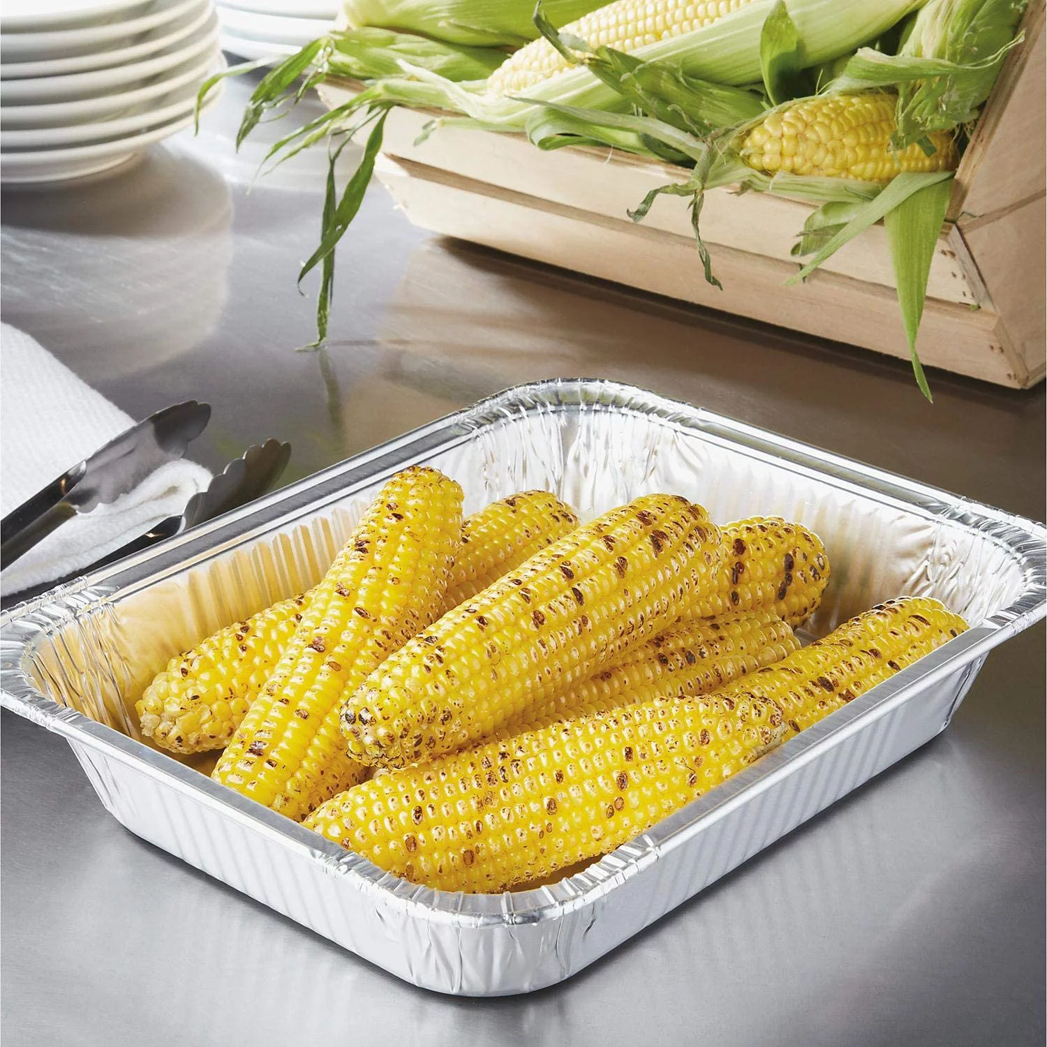Comfy Package 9x13 Disposable Aluminum Foil Pans Baking Pan Catering Trays, 30-Pack