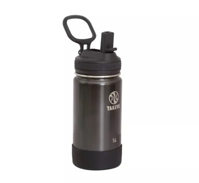 Takeya Kids Insulated Water Bottle wStraw Lid 14 Ounces