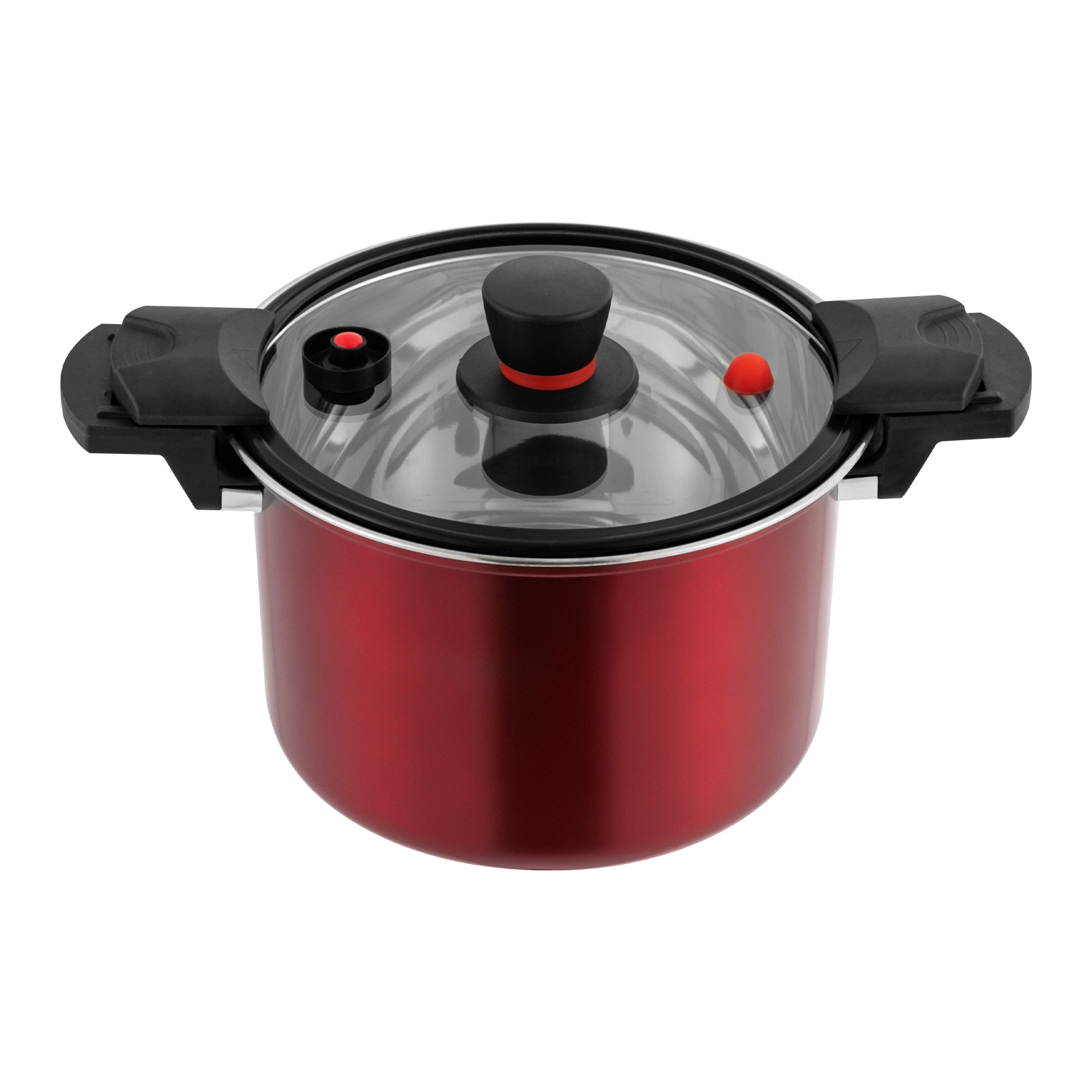 Pressure Cooker 7.4 Quart, Home Stainless Steel Pressure Cooker, Explosion Proof Pressure Cookers Canners Multipurpose Stock Pot for Kitchen (Suitable1-8 People)