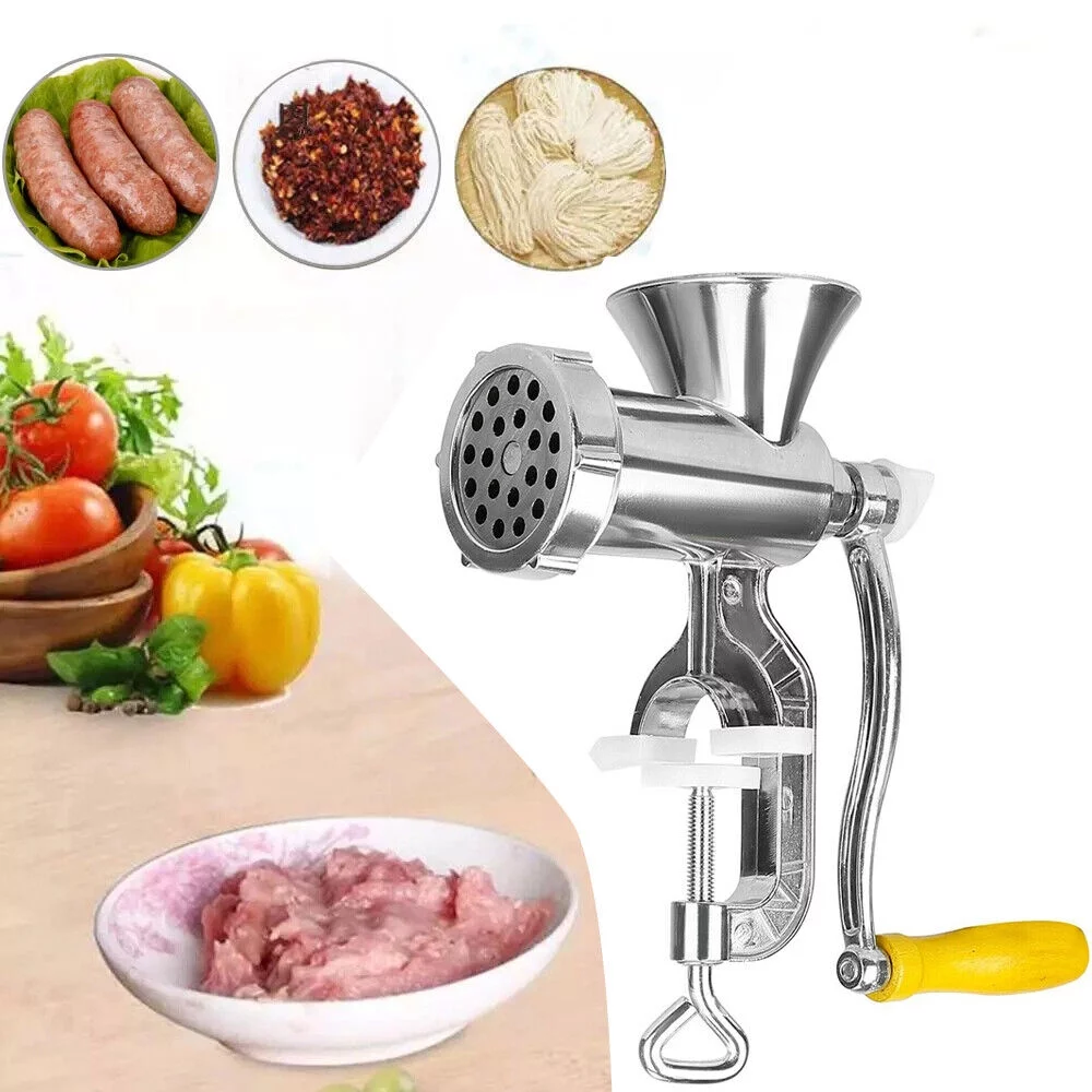 Jinyi Meat Grinder, Mincer Stuffer Hand Manual Filler Maker Machine Kitchen Tool