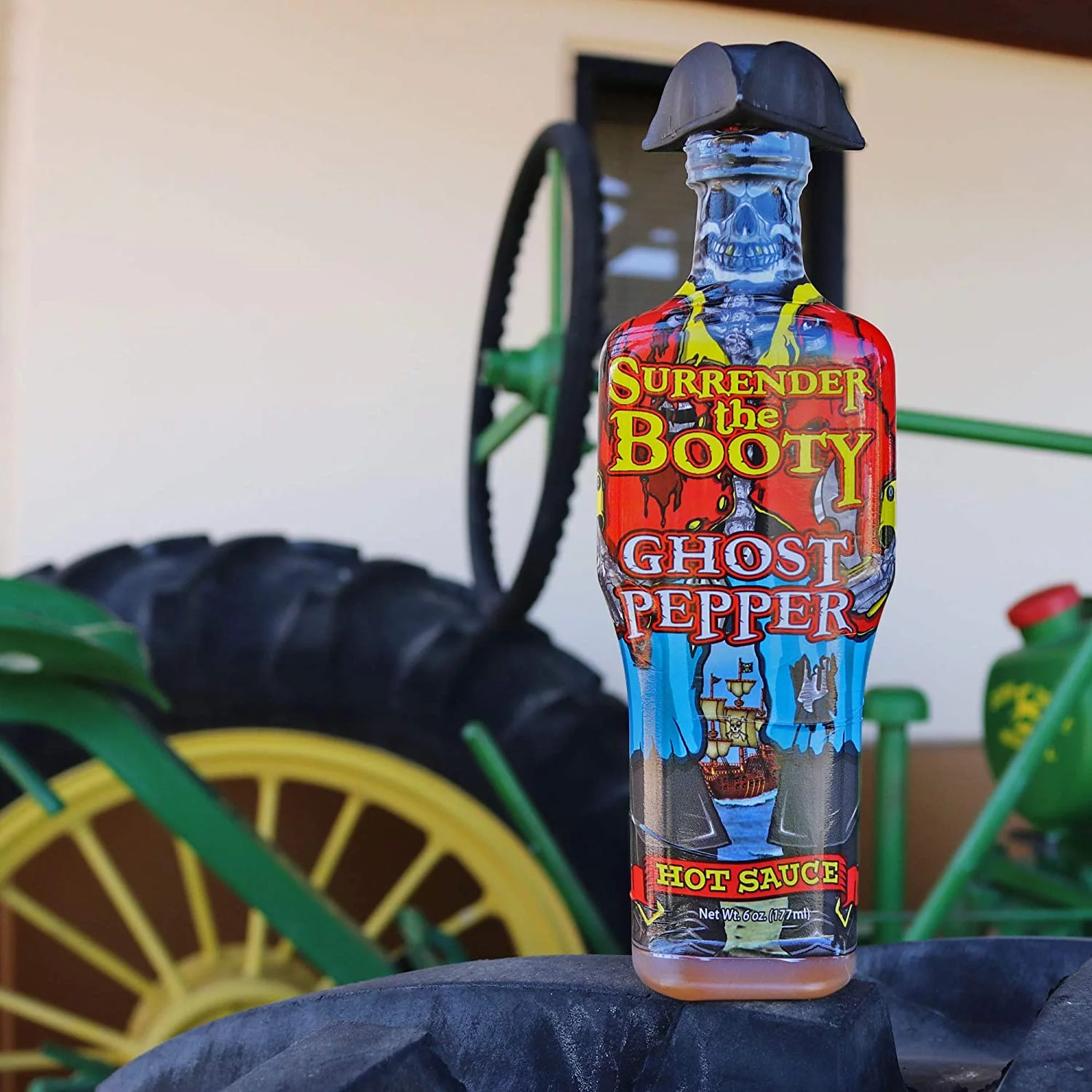 Surrender the Booty Ghost Pepper Hot Sauce - 6 oz
