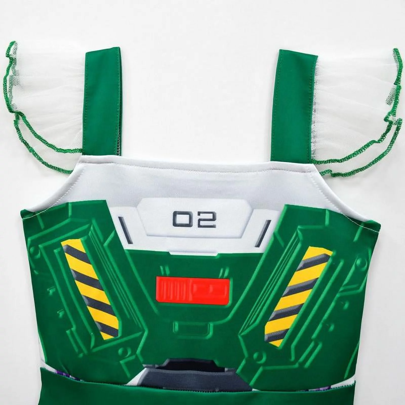 Girls Costume Buzz Lightyear Dress Girl Cartoon Cosplay Dress Summer Clothes 3-9T