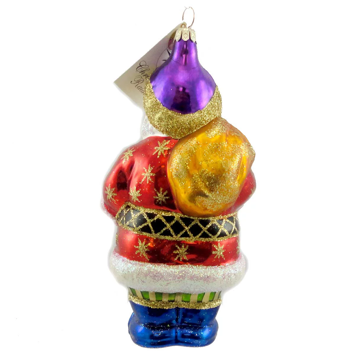 Christopher Radko COBURG SANTA Glass Ornament Christmas Santa Claus