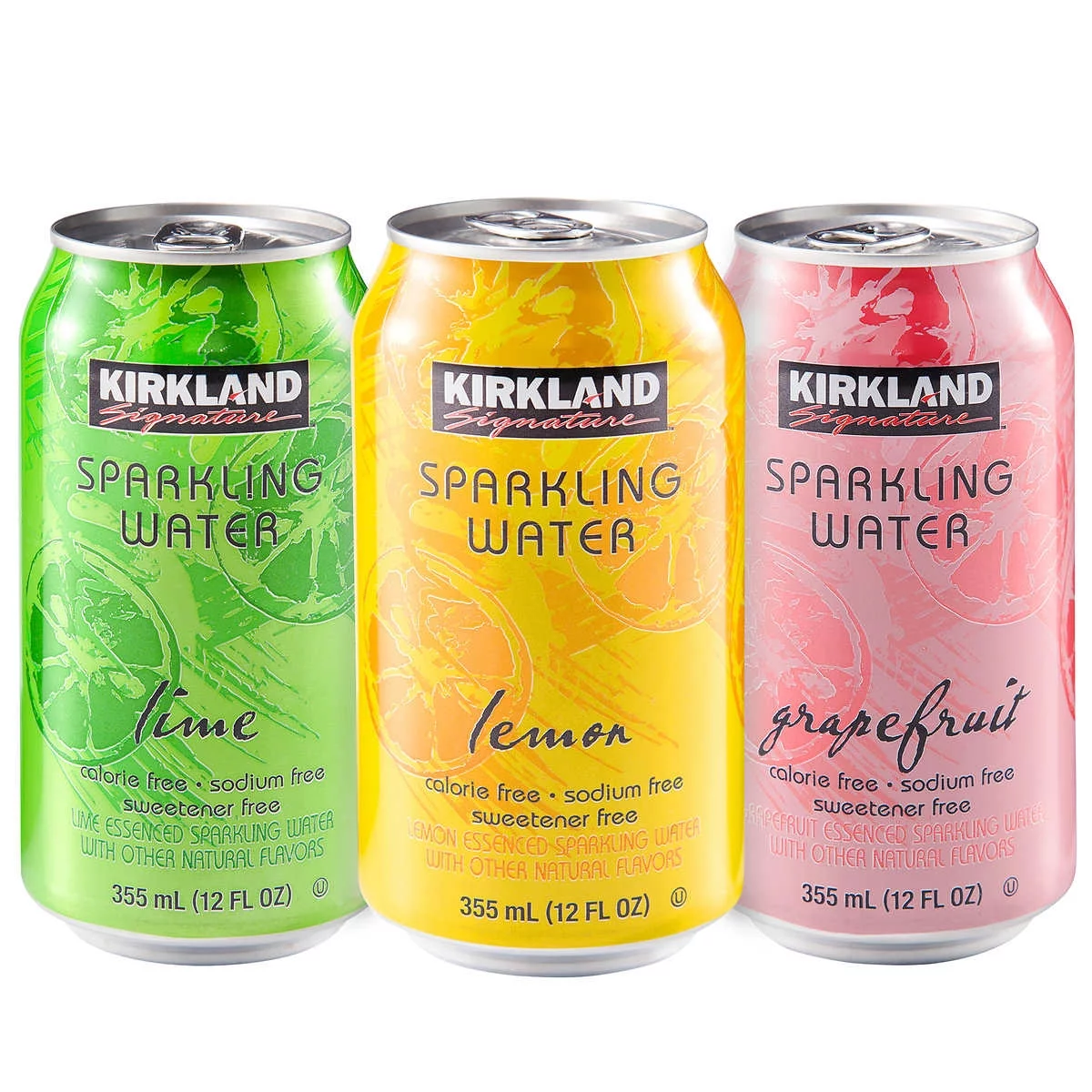 Kirkland Signature Sparkling Water, Variety, 12 Ounce (35 Count)