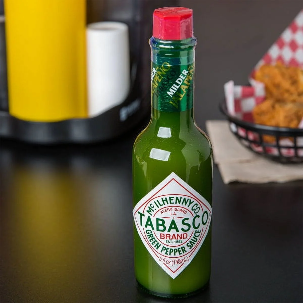 Tabasco Green Pepper Sauce, 5-ounce Bottle (Pack of 4)