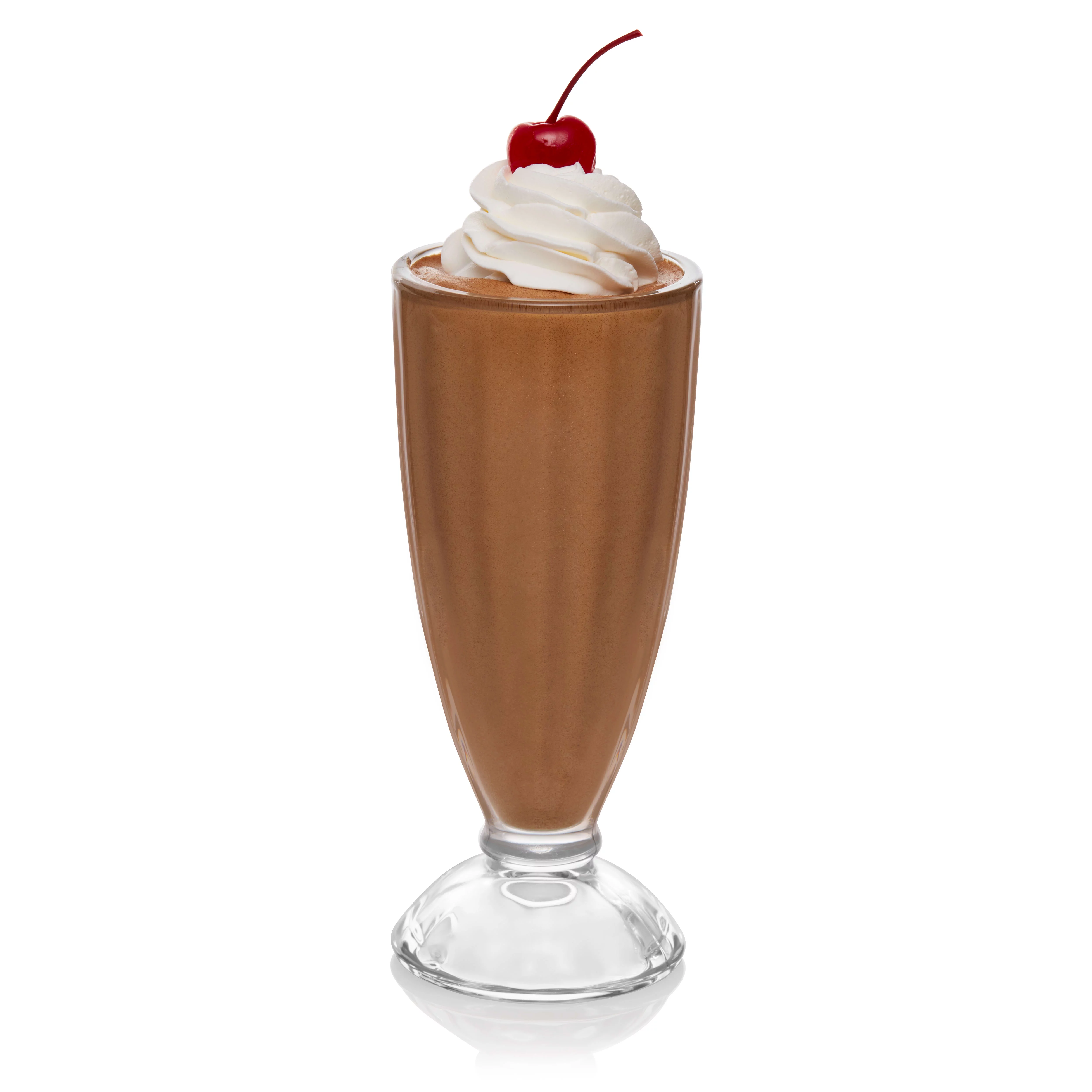 Libbey Fountain Shoppe Milkshake Glasses, 12-ounce, Set of 6