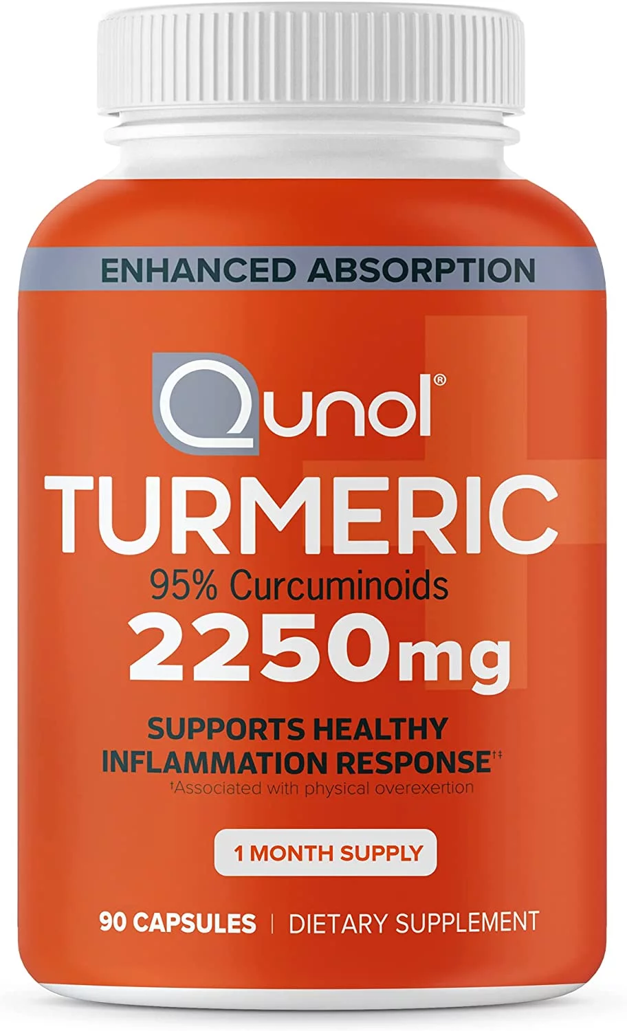 Qunol Turmeric, 2,250 mg, 90 Capsules (750 mg per Capsule)