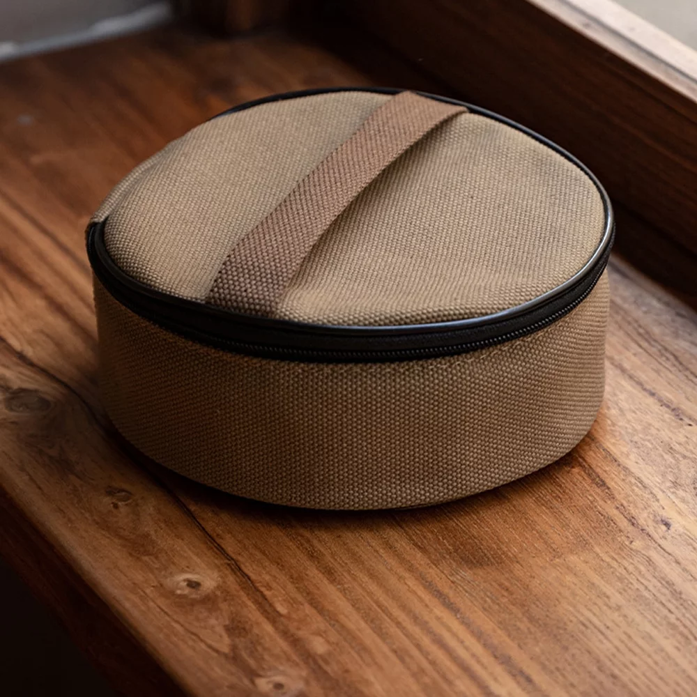 CAMPINGMOON Stainless Steel Ti-coated Tableware Set Portable dinnerware Kit Camping Picnic BBQ Bowl and Plate Kits with Storage Bag