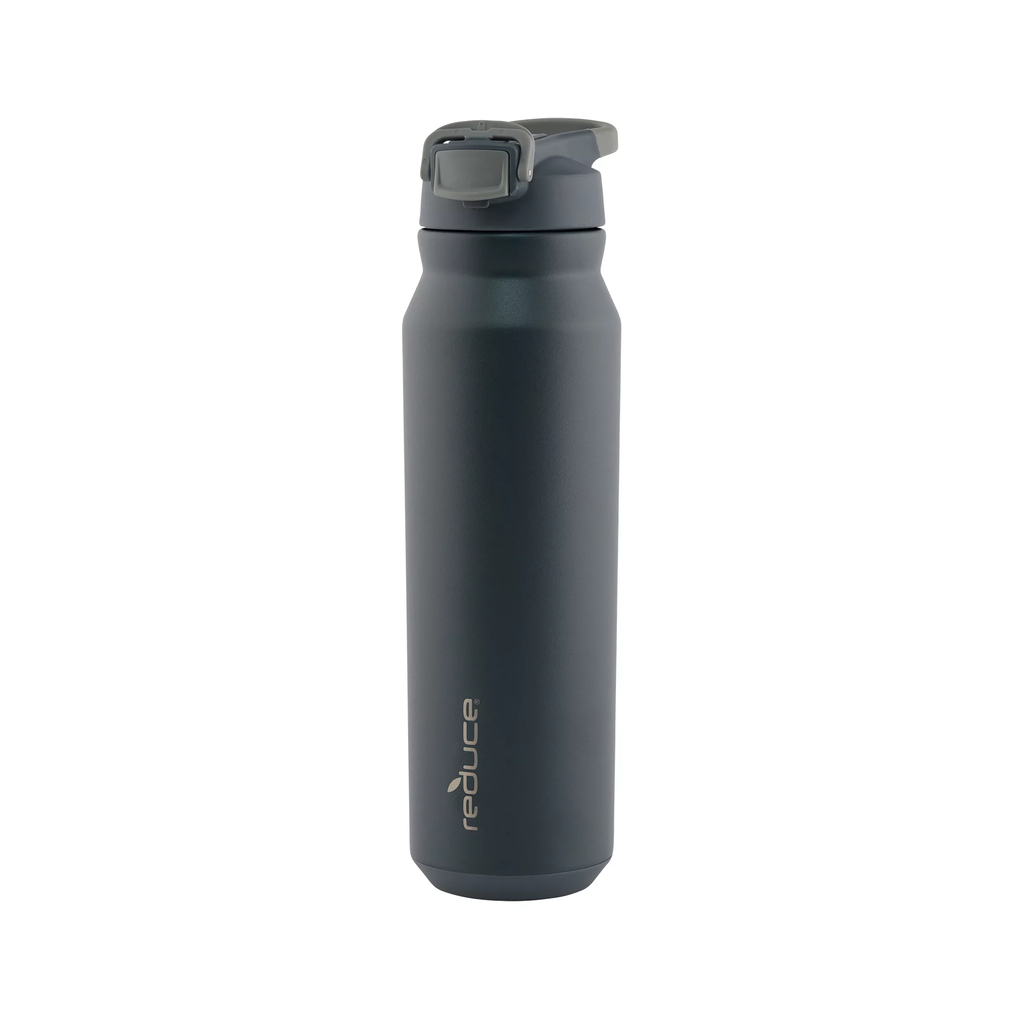 Reduce Vacuum Insulated Stainless Steel Hydrate Pro Water Bottle with Leak-Proof Lid, Smoke, 32 oz