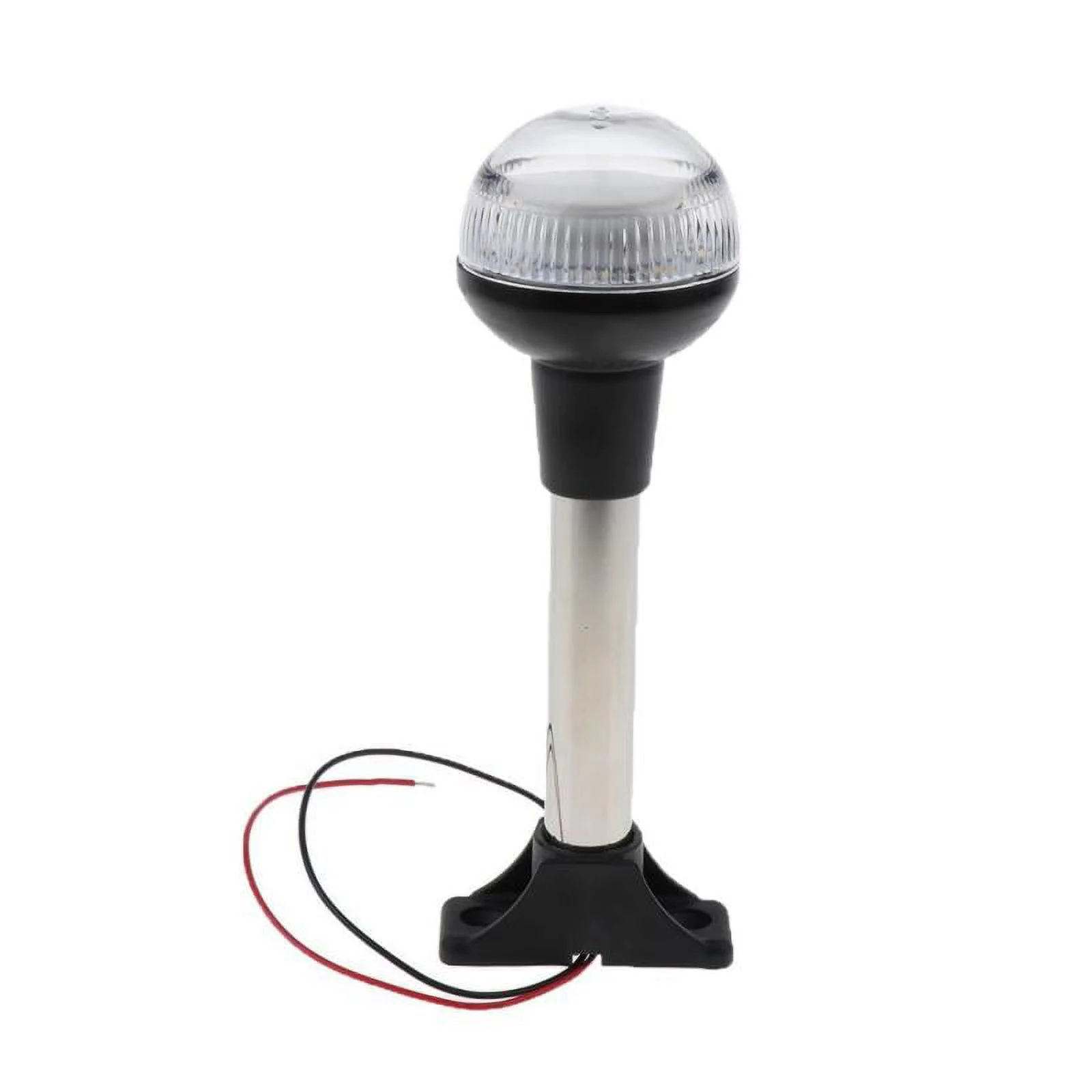 Round Shape Splashproof 360° Warm White LED 12V Marine Yacht Navigation Anchor Existing Anchor Vessel Lights