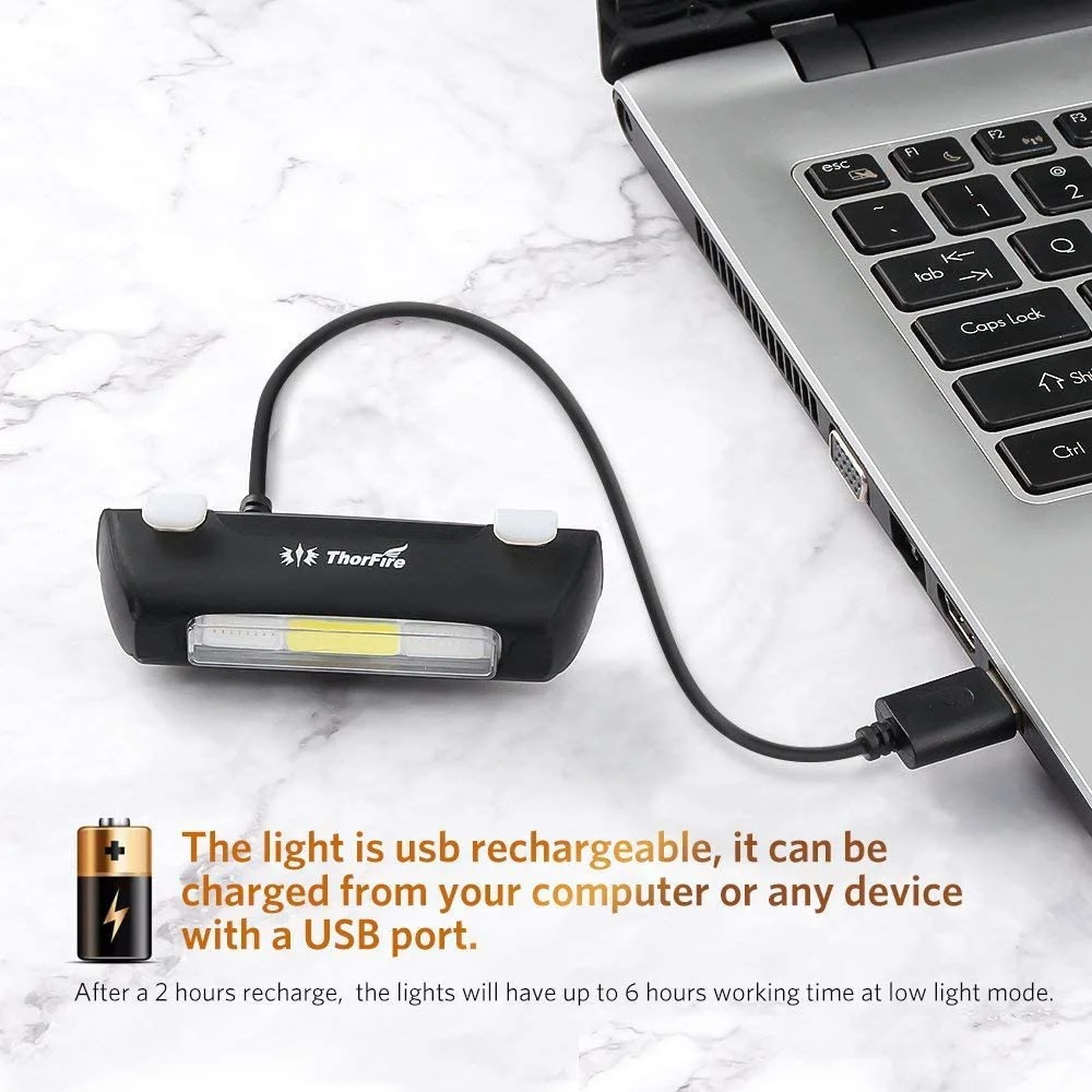 Bike Tail Light, USB Rechargeable LED Waterproof Bike Light, Bright Bicycle Rear Cycling Safety Flashlight, 7 Light Modes，for Cycling Safety Fits Adult & Kids MTB Bikes