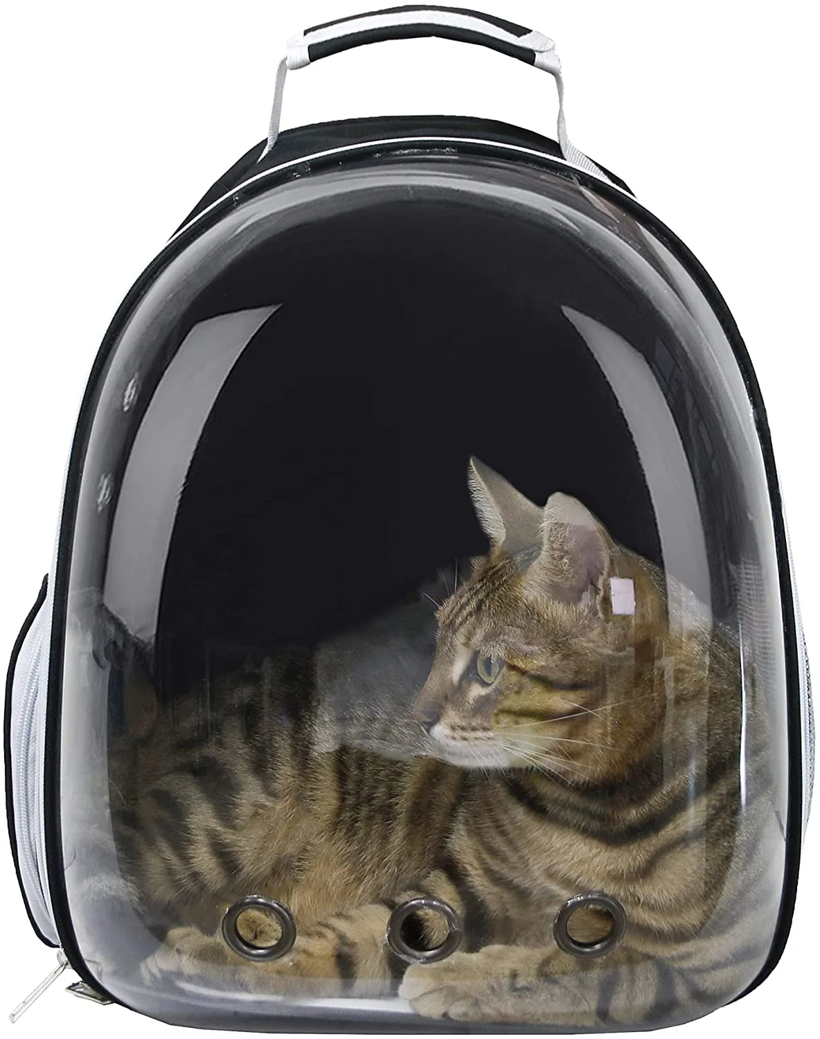 Cat Backpack Carrier, Airline Approved Bubble Bag Small Dog Backpack Carrier, Space Capsule Pet Carrier Dog Hiking Backpack Travel Carrier