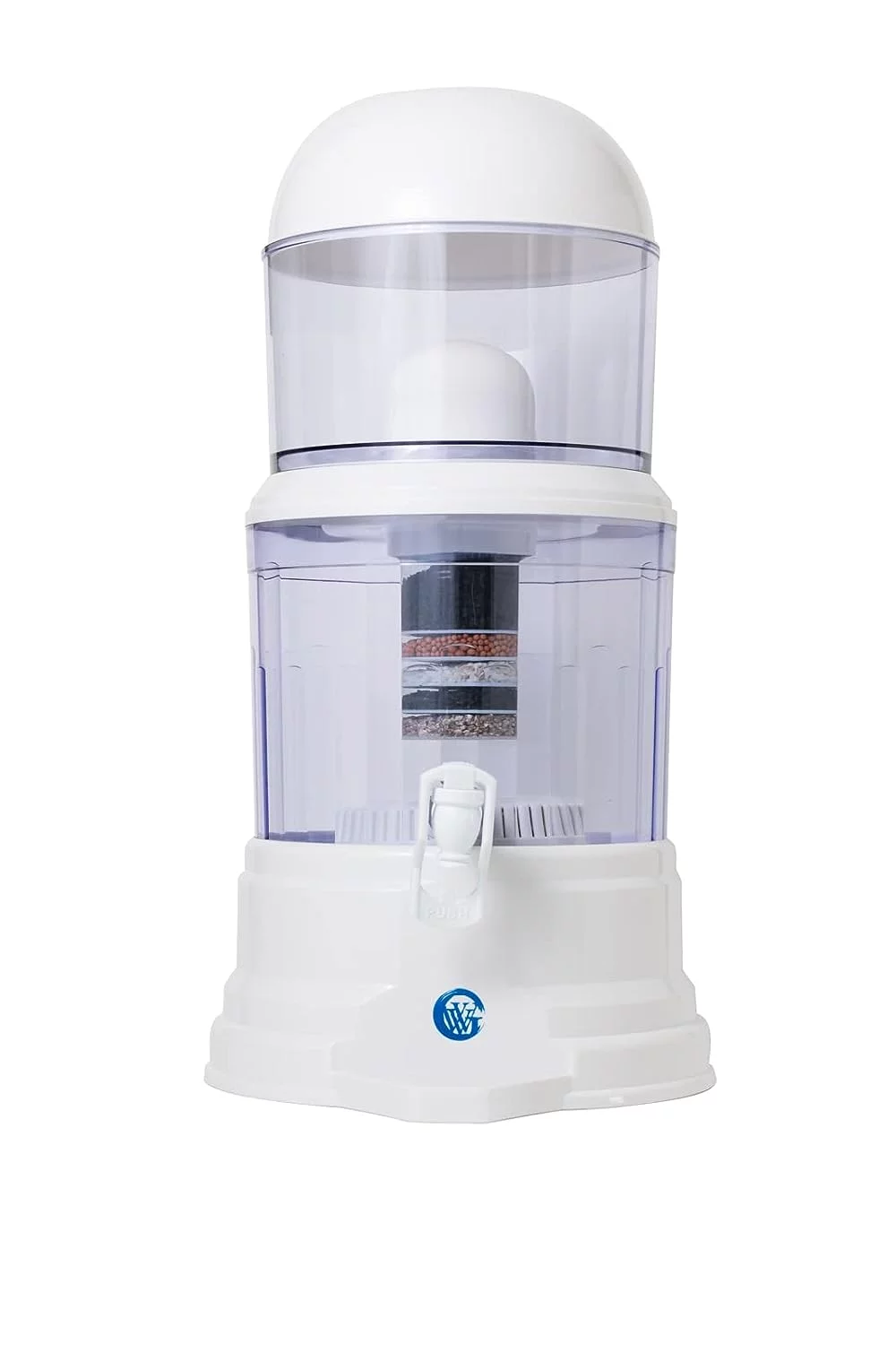 VG Water Mineral System | Capacity 16 LTS. | at Home Water That Purifies Water, for Drinking Water Dispenser| Countertop Alkaline and Mineral Water