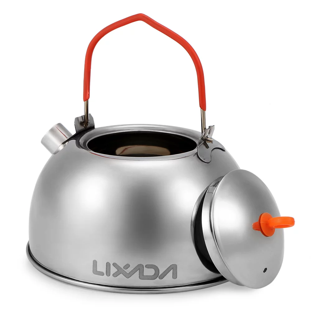 Portable 0.6L Stainless Steel Kettle - Ideal for Tea, Coffee, Camping, and Hiking Water Kettle Teapot