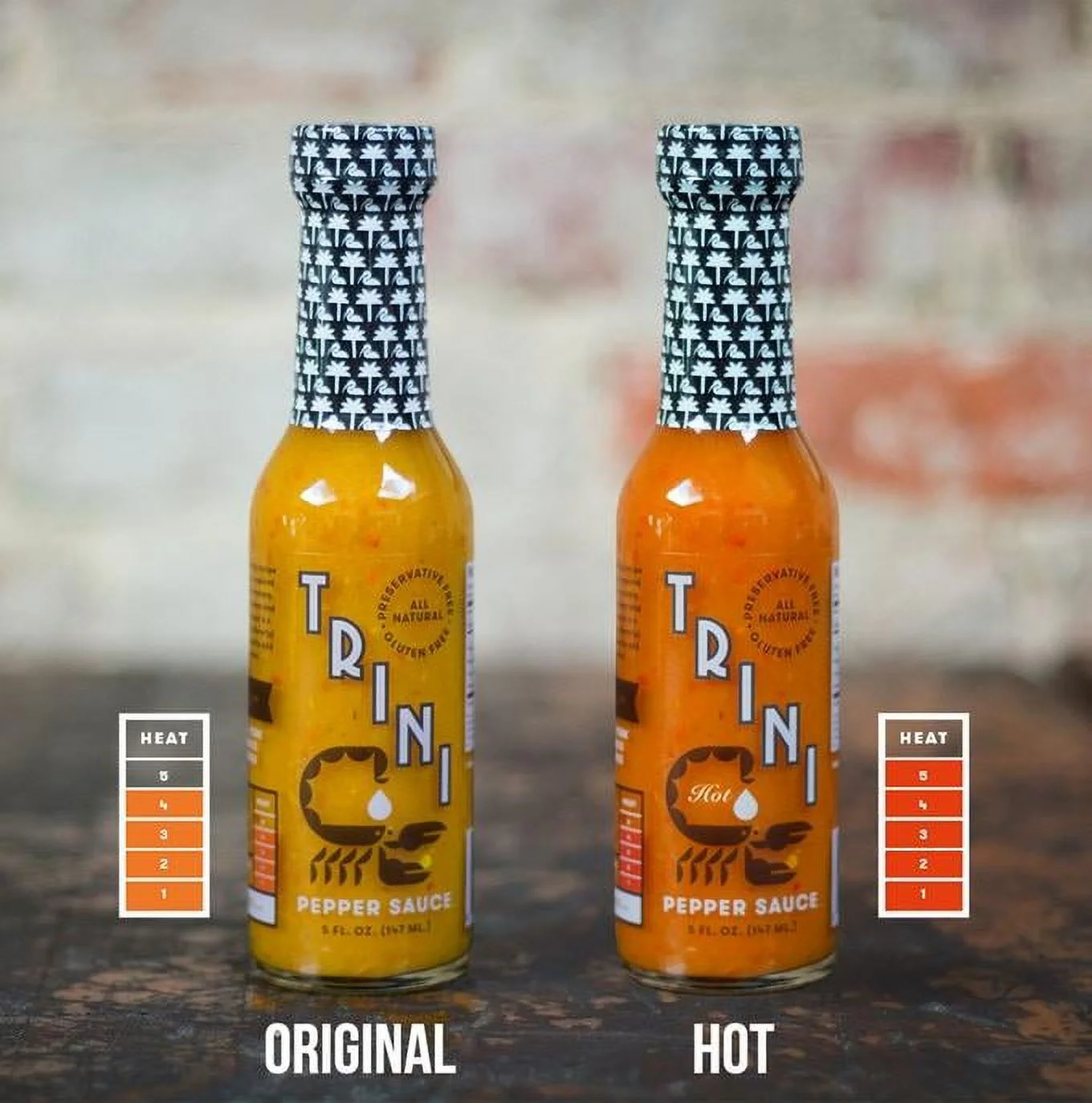 Trini Pepper Sauce Bundle 5 oz bottles