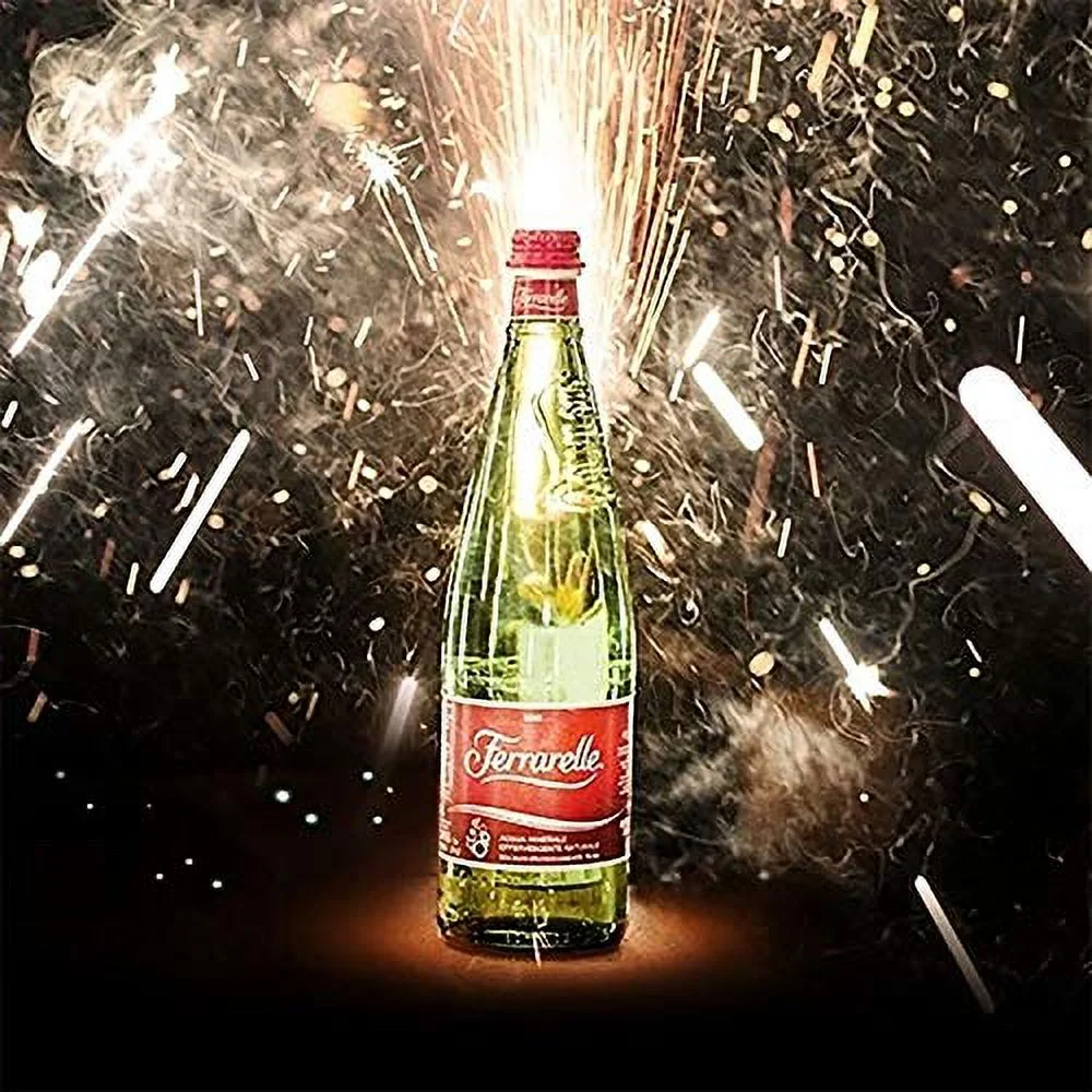 Sparkling Natural Mineral Water  750 Ml (6 Glass Bottles)