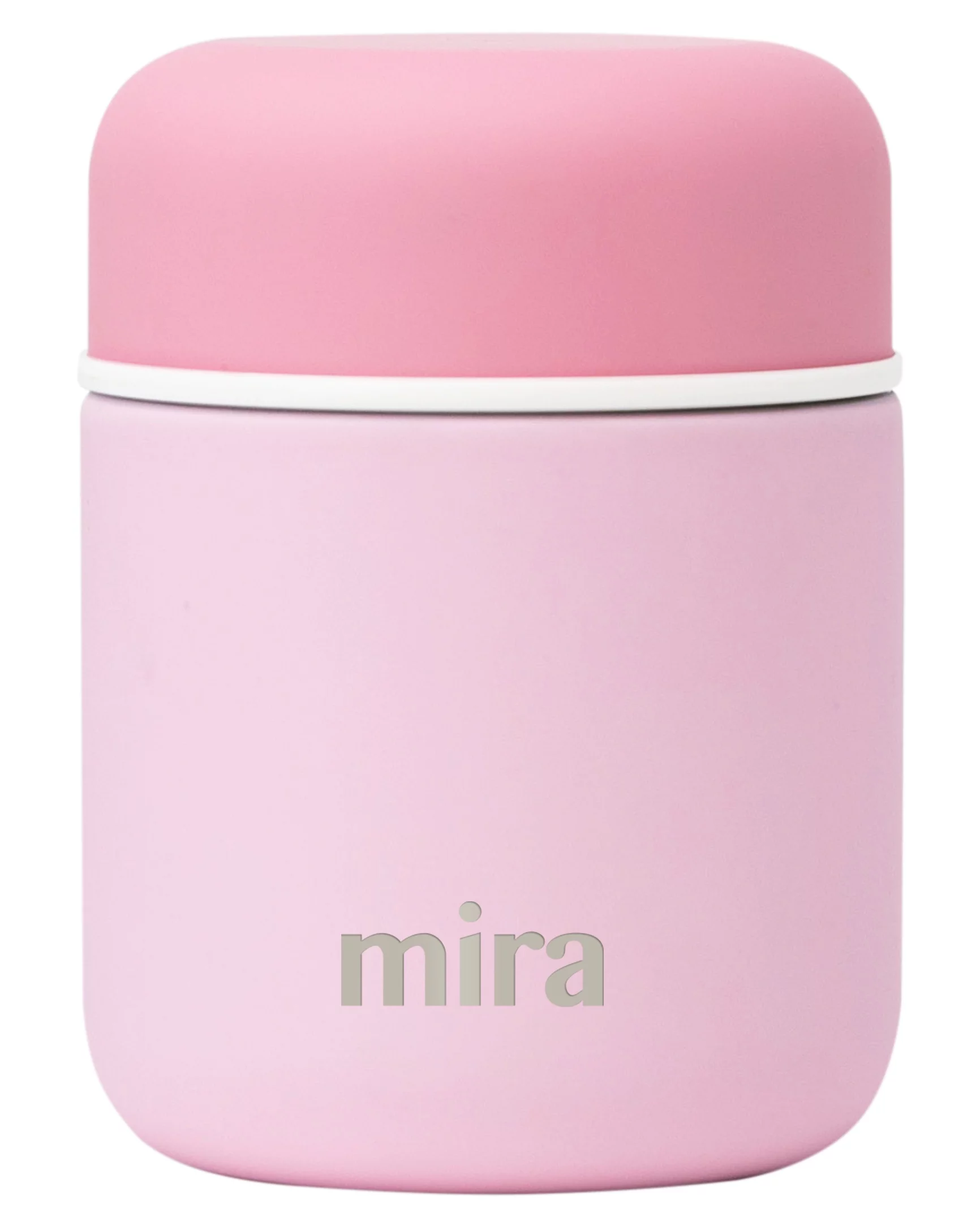 MIRA 9 oz Thermos for Kids Lunch Food Jar Vacuum Insulated Stainless Steel Lunch Thermos, Pink