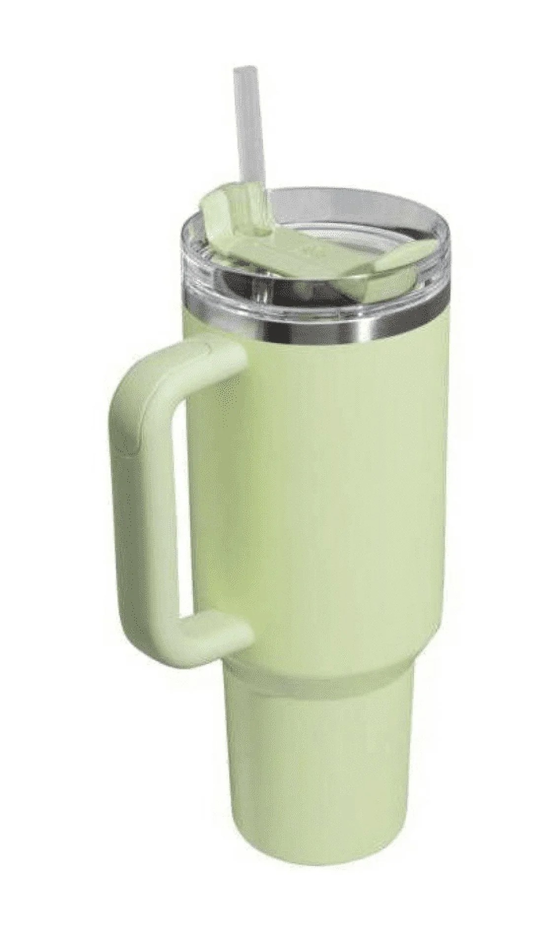 Stanley 40 oz Stainless Steel H2.0 Flowstate Quencher Tumbler PALE LIME
