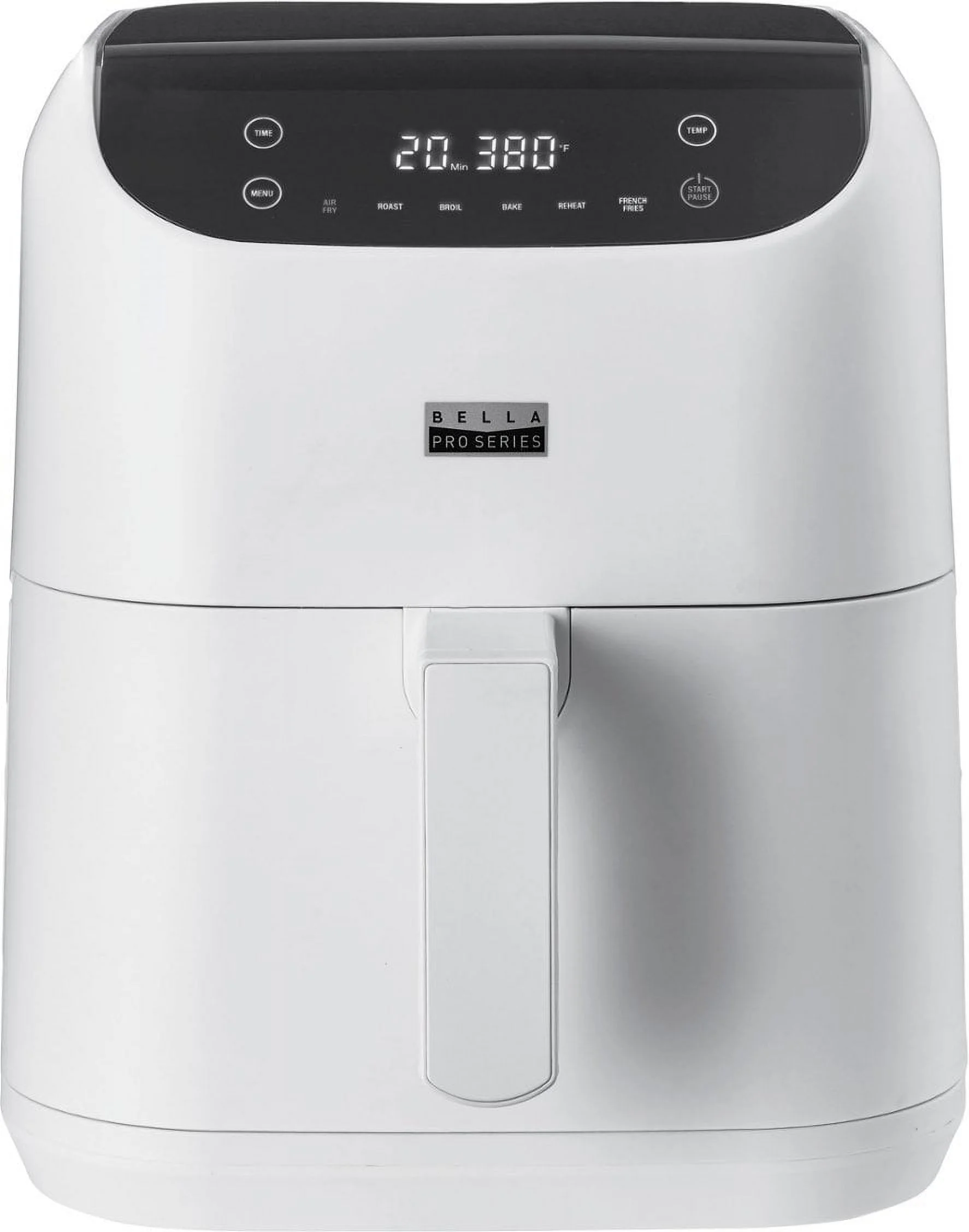 Pro Series - 6-qt. Digital Air Fryer - White
