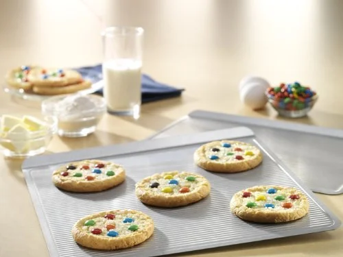 USA Pan Nonstick Sheet Baking Pan, Set of 3, Aluminized Steel