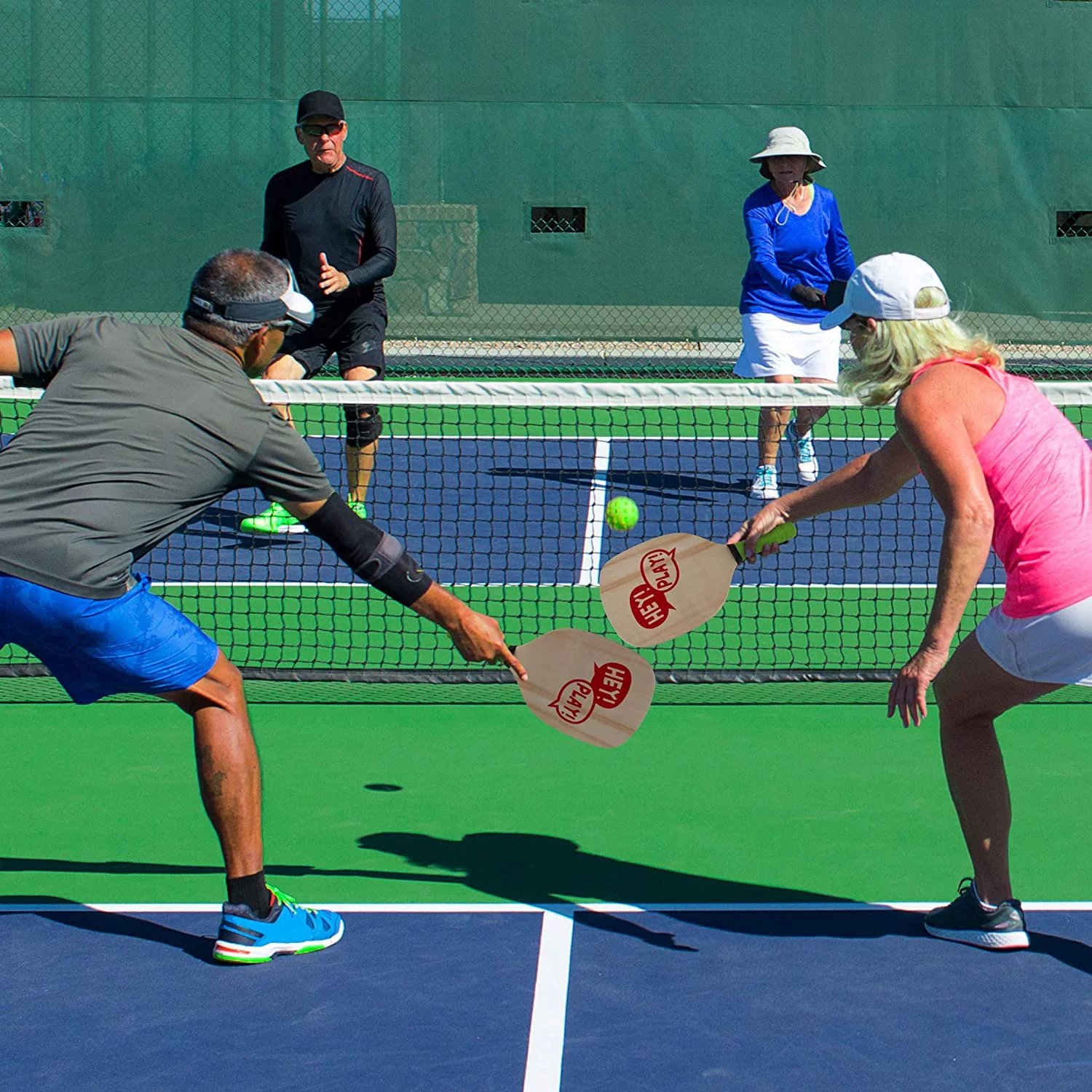 Hey Play 80-HCH-PDL Paddle Ball Game Set