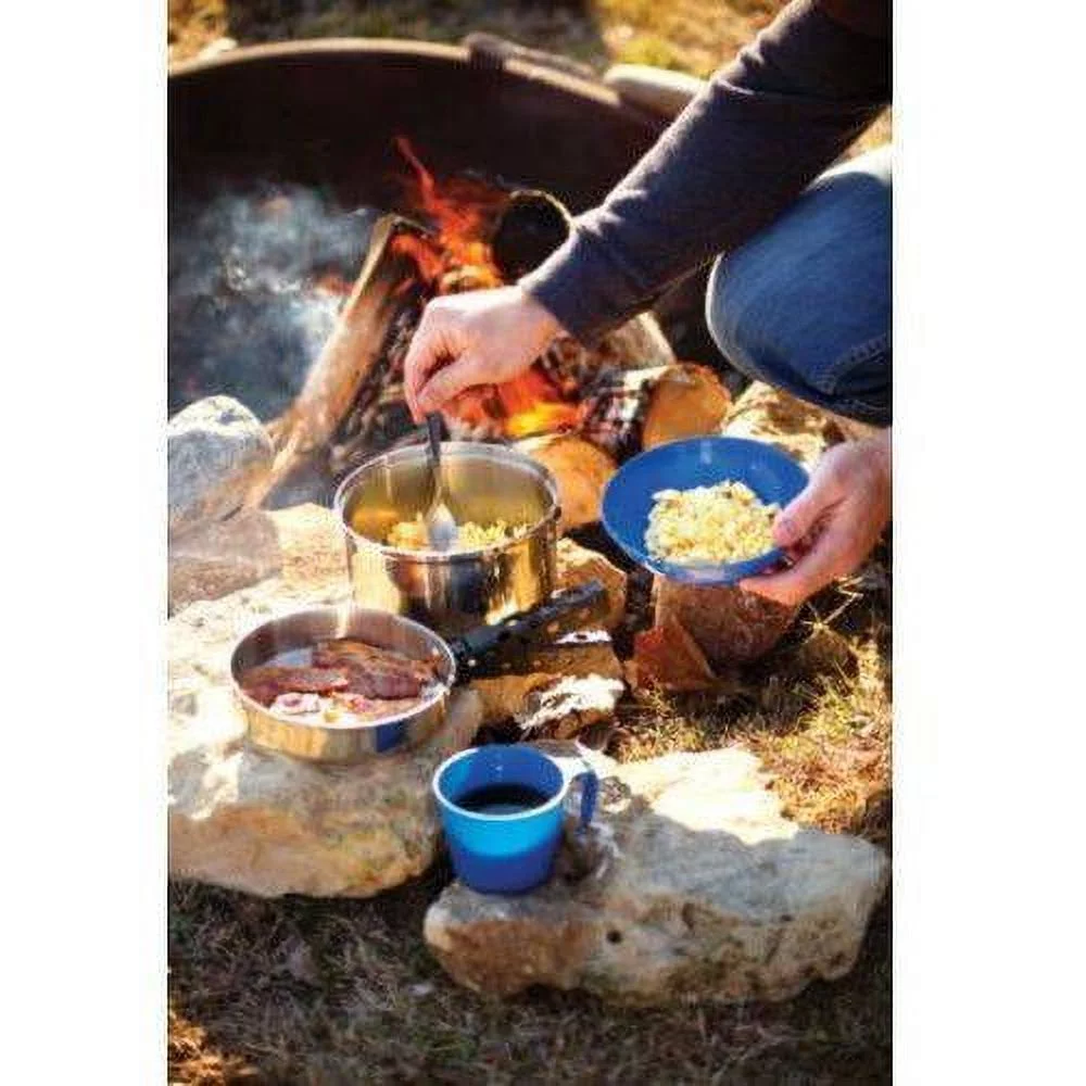 Coleman 5 Pieces Stainless Steel Camping Mess Kits