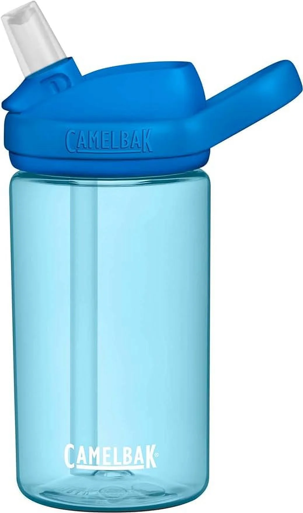CamelBak Eddy+ Kids BPA-Free Water Bottle with Straw, 14oz, True Blue (2282401040)