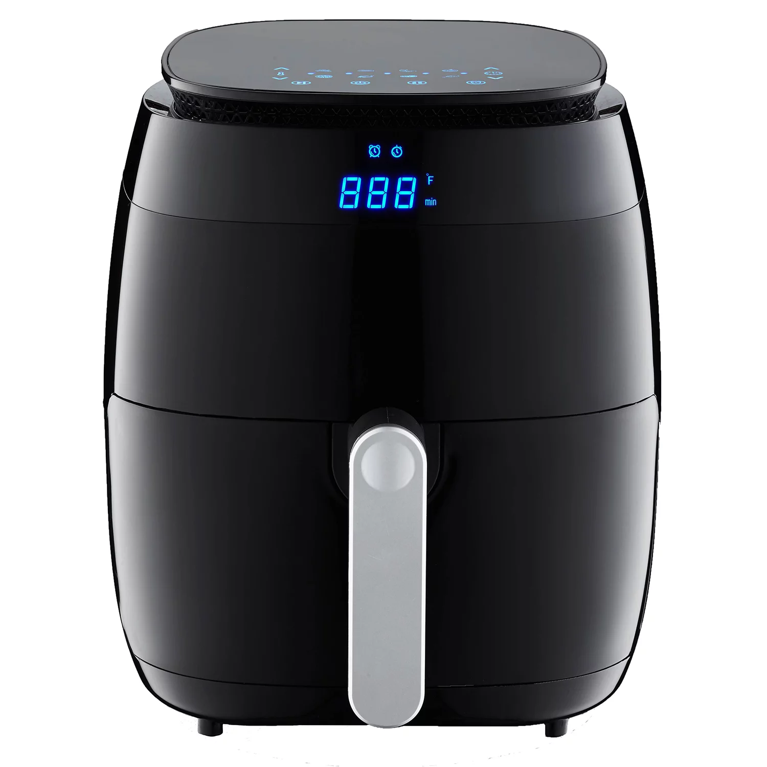GoWISE USA 3.7-Quart 8-in-1 Touchscreen Air Fryer (Black), GW22821 + 50 Recipes For your Air Fryer Book