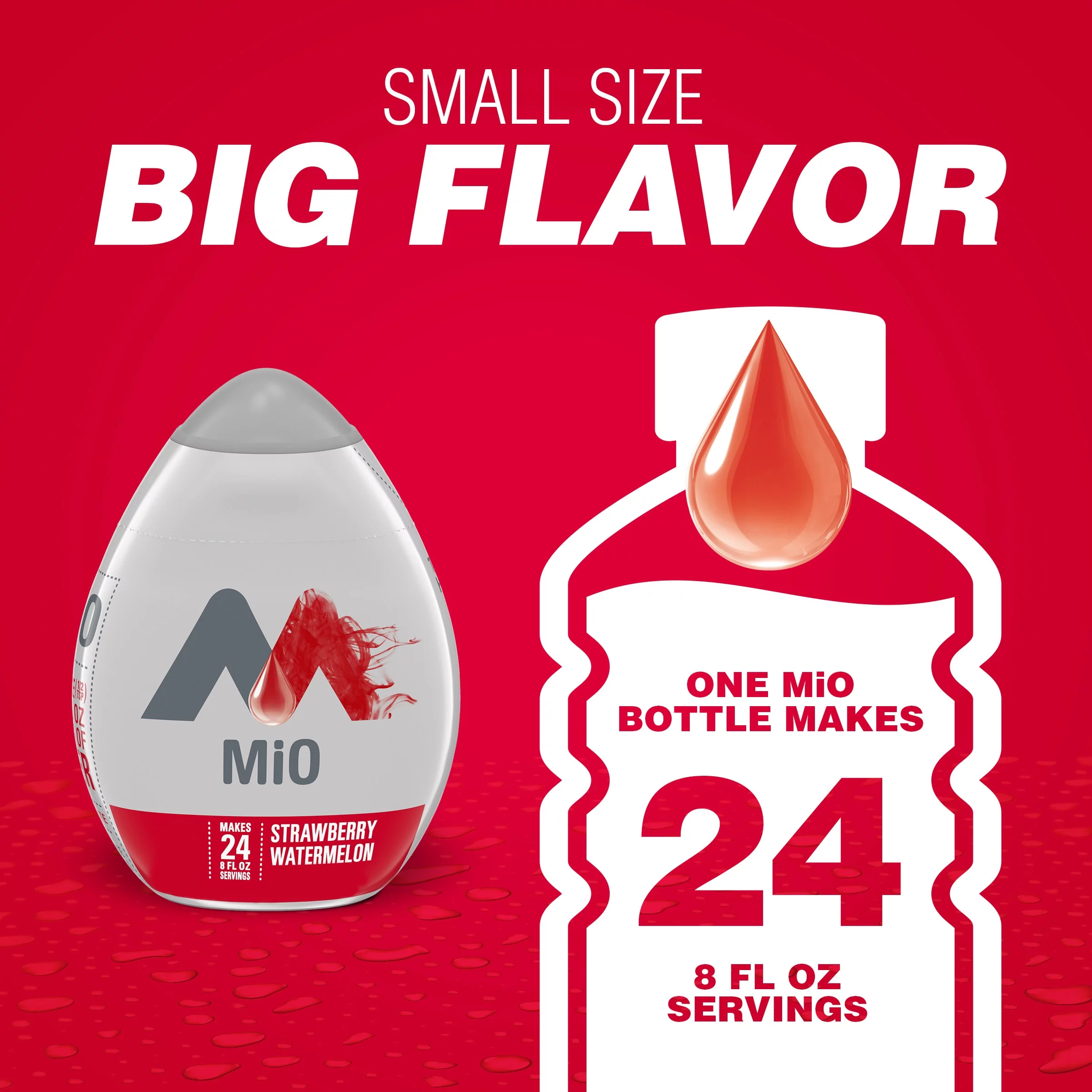 MiO Liquid Water Enhancer Strawberry Watermelon (Pack of 4)