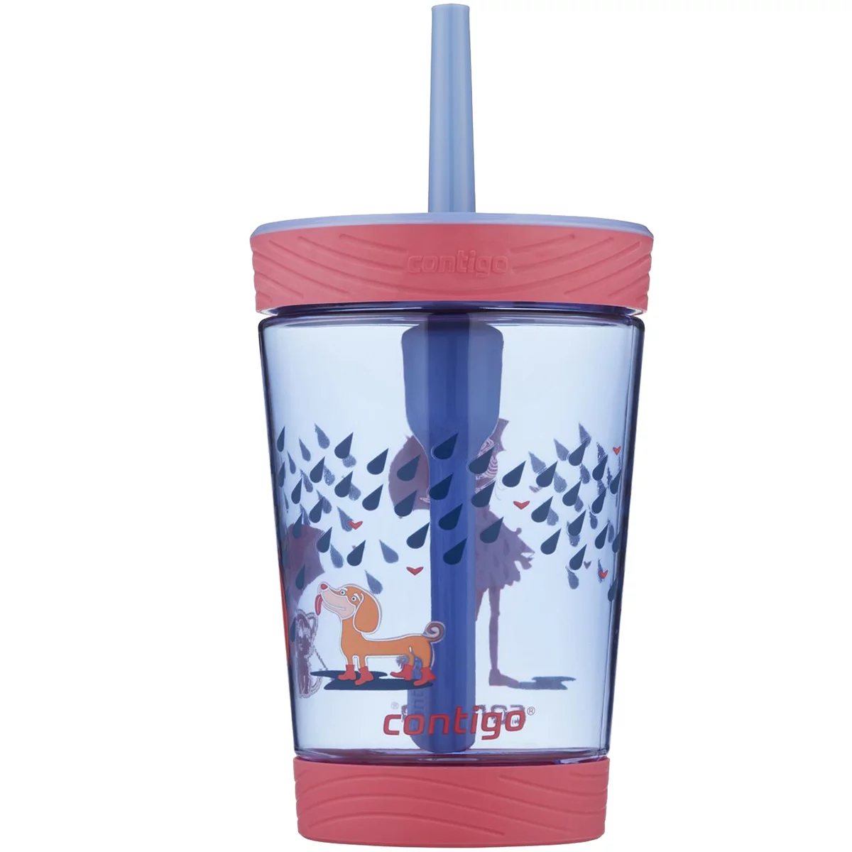 Contigo Kids Spill-Proof Tumbler with Straw Wink, 14 fl oz.