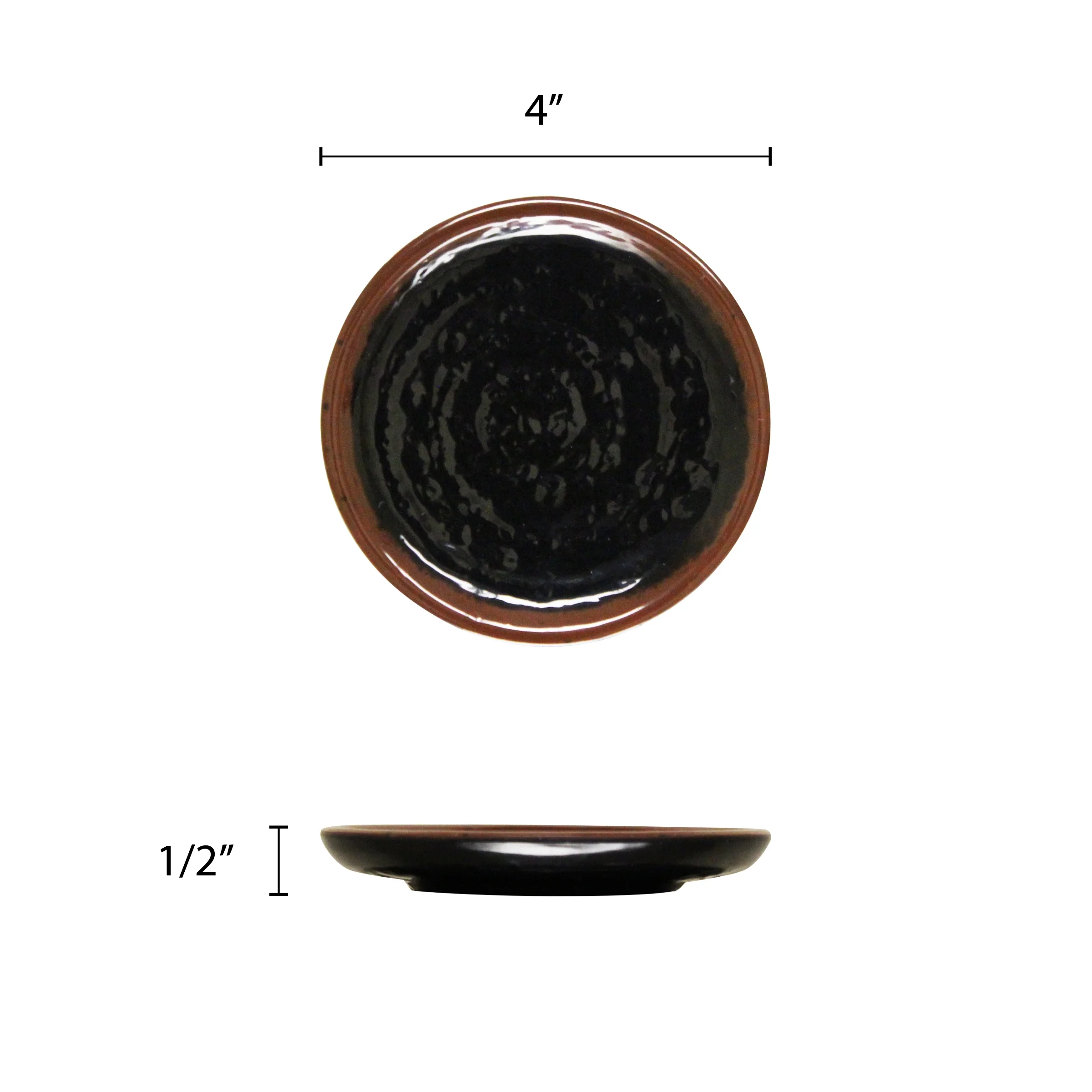 Excellante Tenmoku melamine dinnerware collection 4