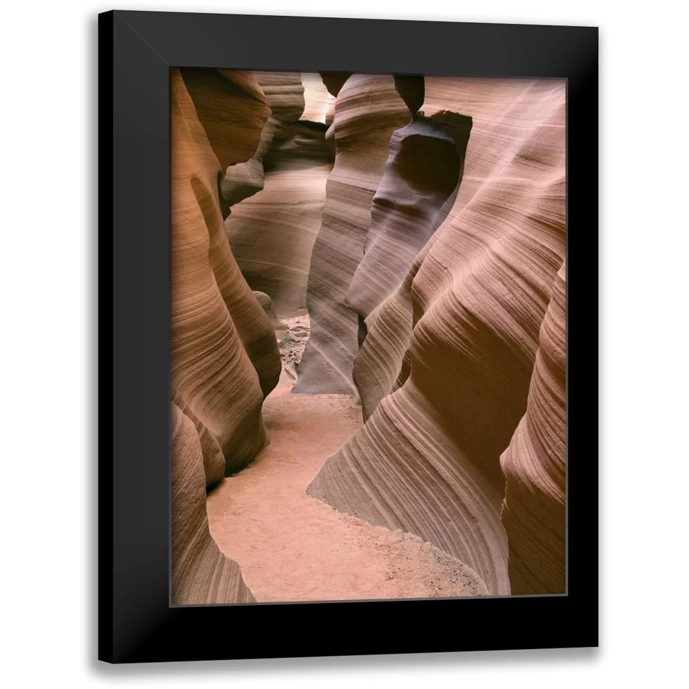 Chester, Colby 12x14 Black Modern Framed Museum Art Print Titled - Antelope Canyon V