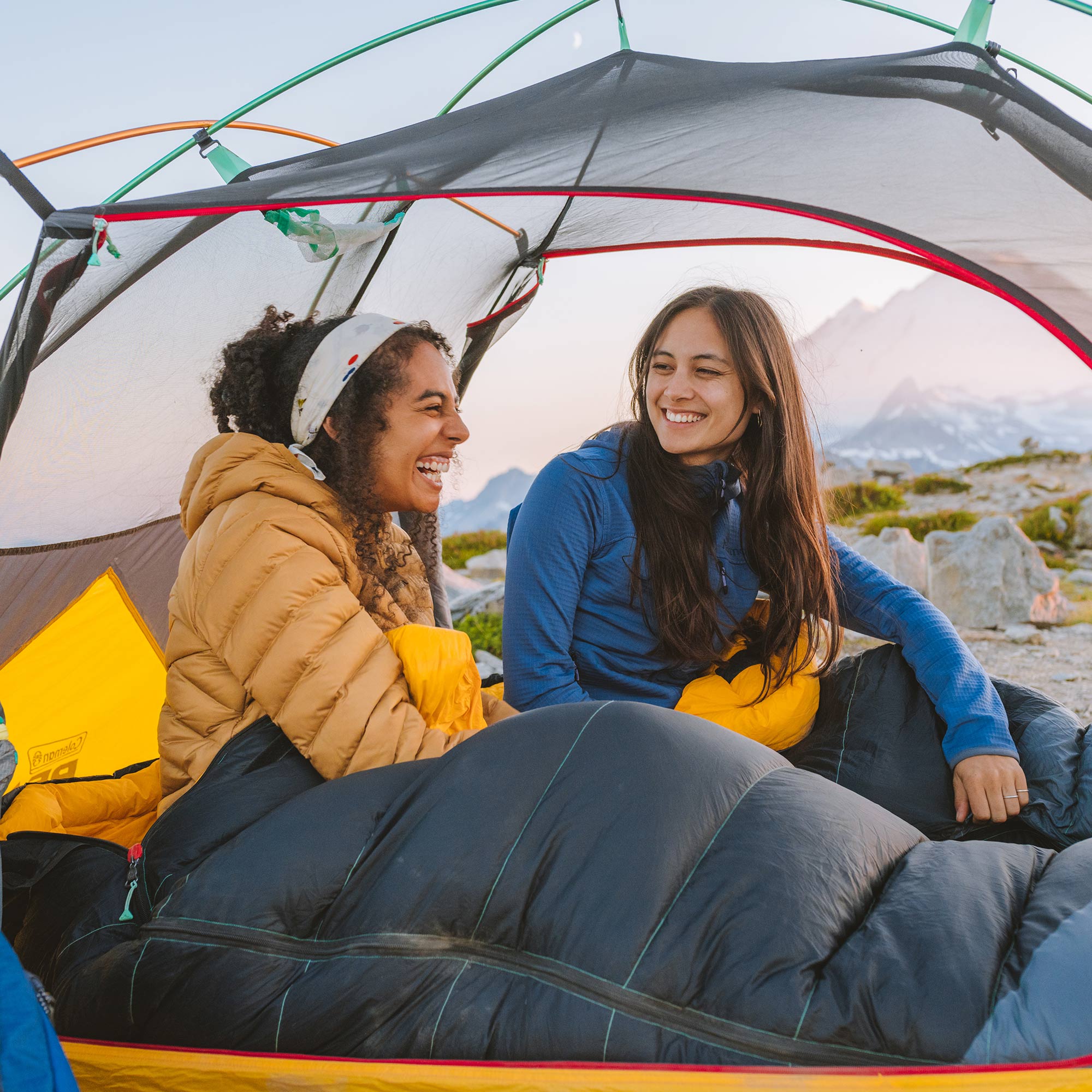 Coleman PEAK1 0 Degrees Fahrenheit 1 Person Nylon Mummy Sleeping Bag, Black