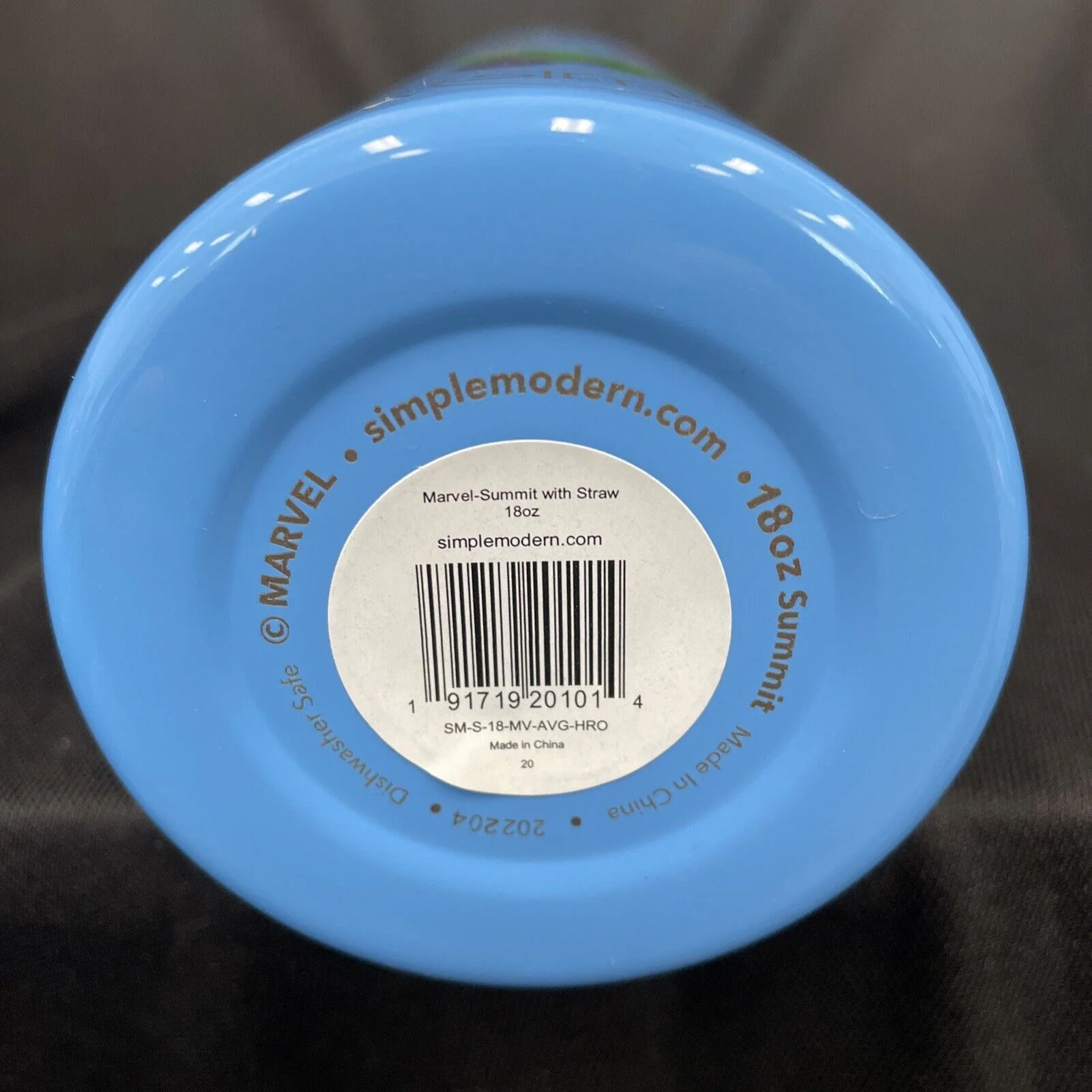 Simple Modern Avengers 18oz Stainless Steel Water Bottle W/Straw