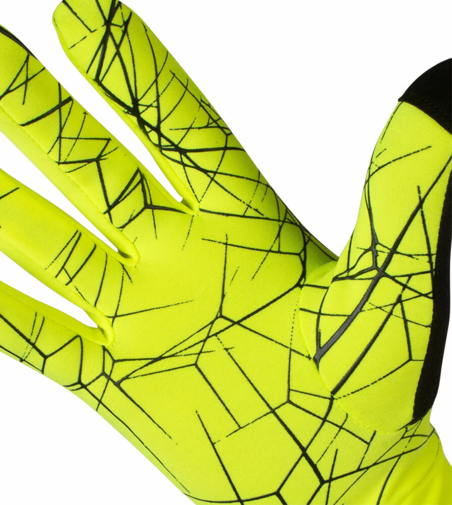 Aero Tech Spider Grip Lightweight High-Visibility Full Finger Liner Gloves