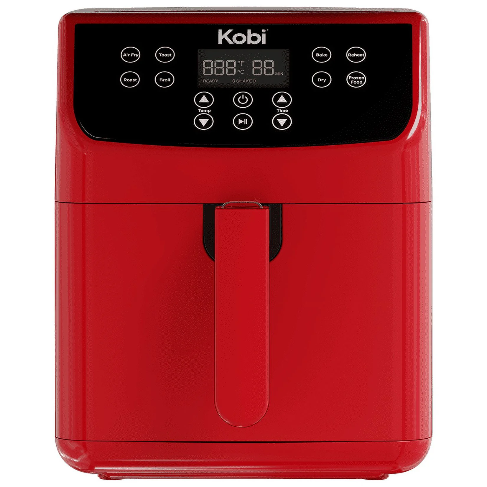 KOBI 5.8 Quart Capacity 1700-Watt 90-400 Degree Temperature Range Digital Air Fryer Product Height 12.5 in.
