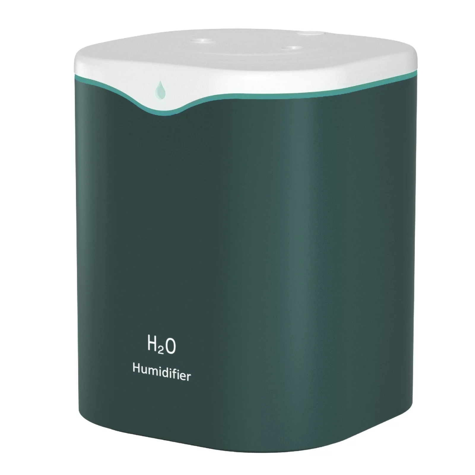 Htovila 2L Double Spray Humidifiers with LED light Cool Mist Auto Shut-Off Humidifier Portable Desk Humidifiers for Bedroom Home Baby Room