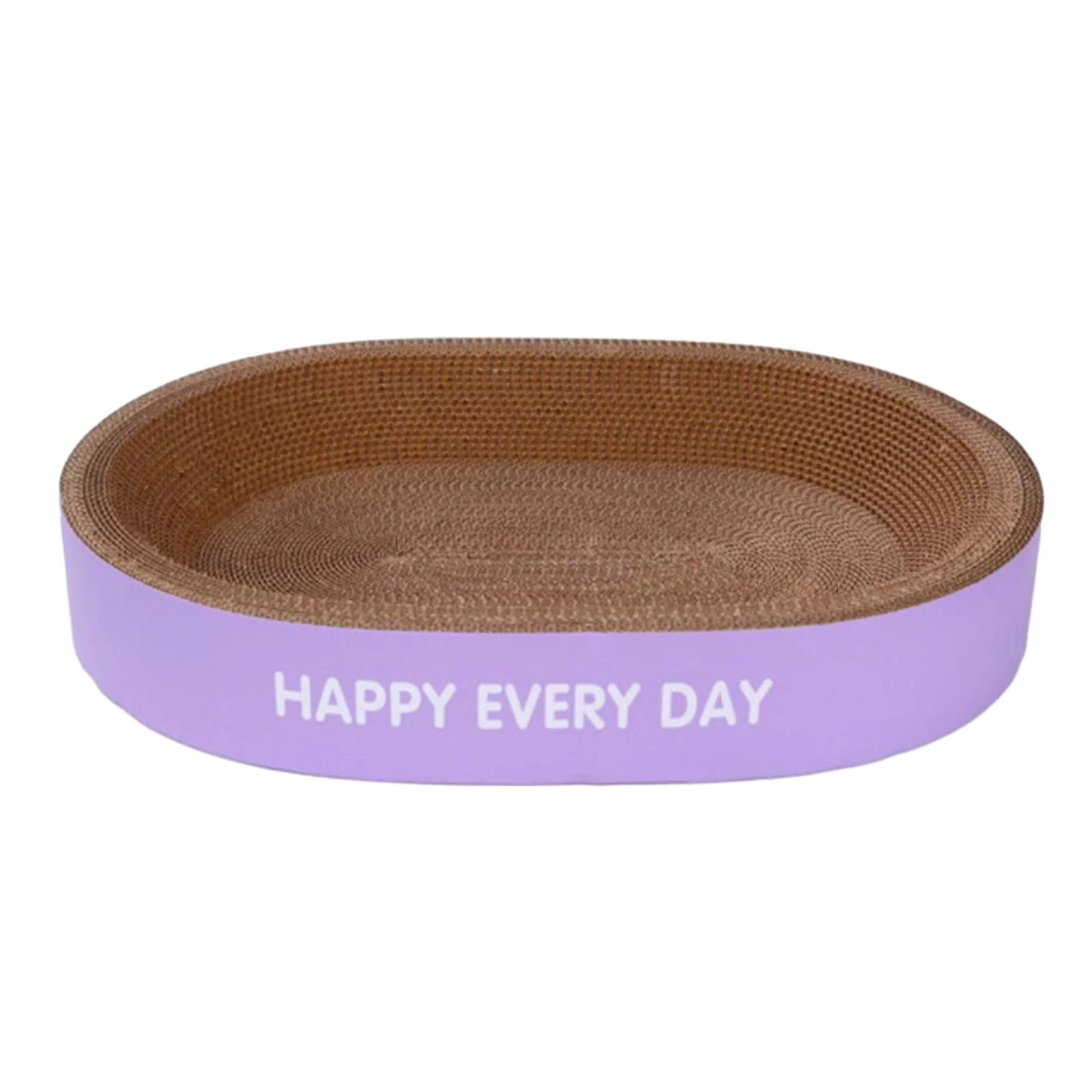 Cat Scratcher Cardboard Lounge Cat Beds Interactive Toy Cat Scratch Pad Bowl