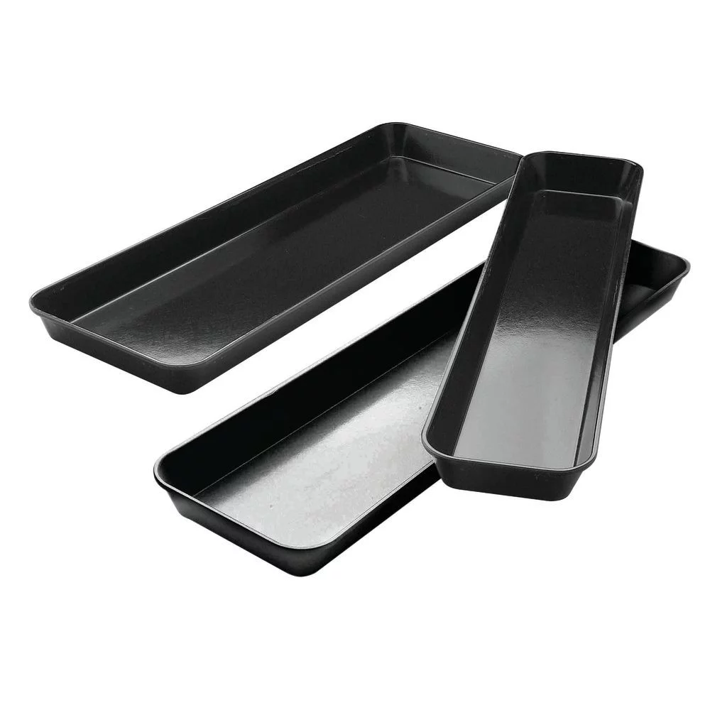 HUBERT® Black Fiberglass Merchandising Tray - 30